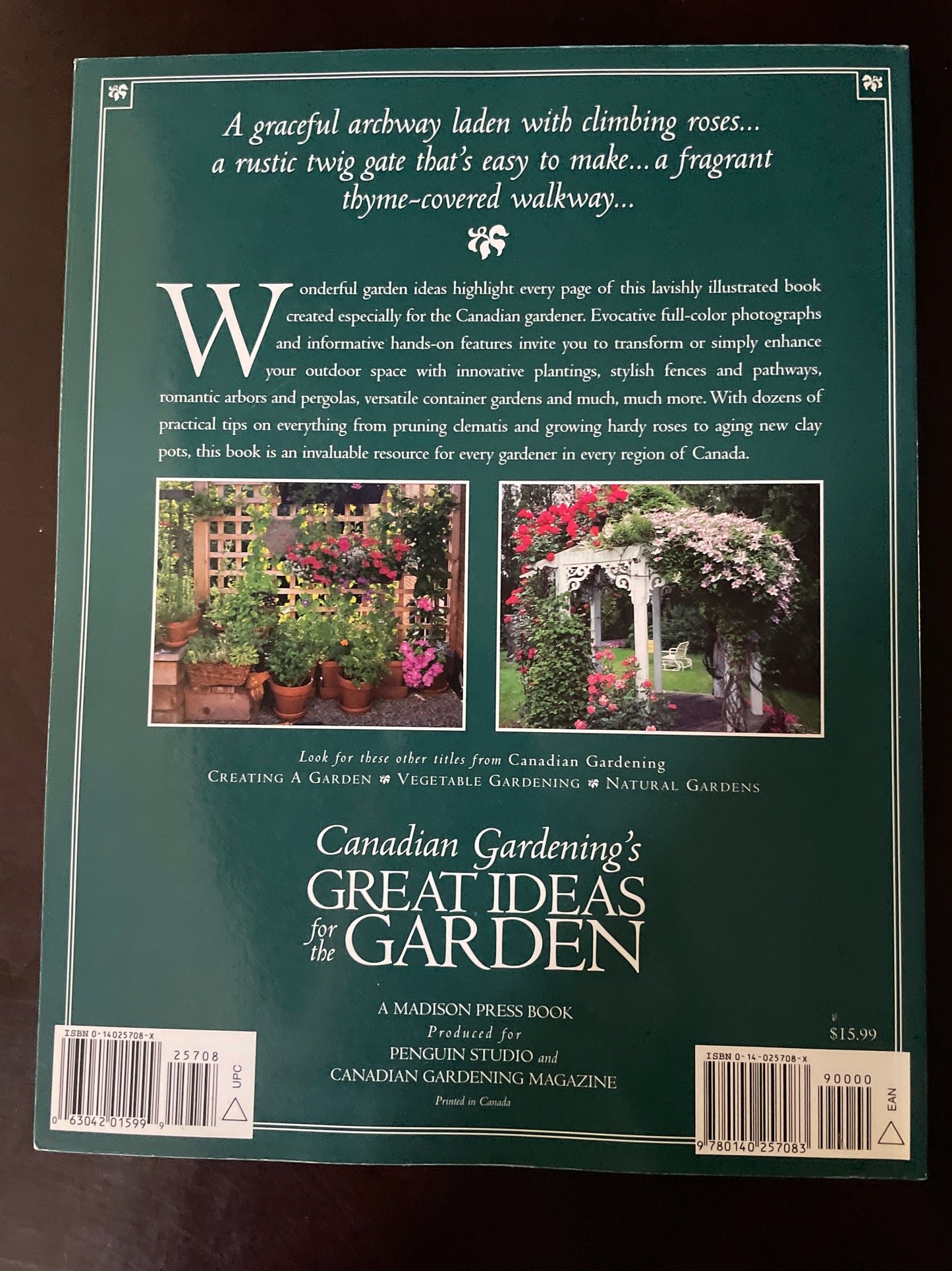 ***Great Ideas for the Garden: Over 100 Easy and Creative Ways to Give Your Garden the Look You Want - Primeau, Liz