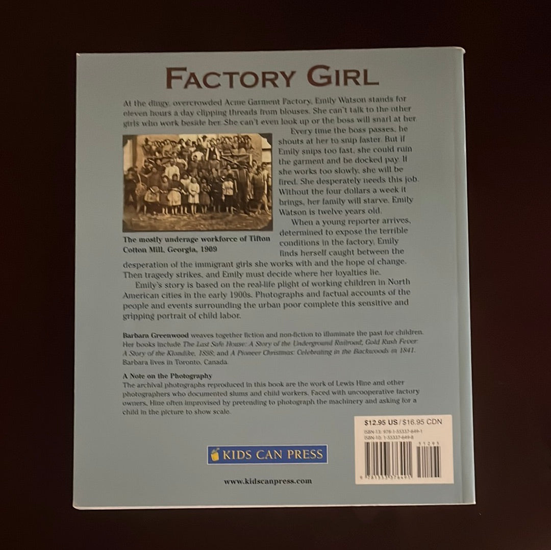 Factory Girl - Greenwood, Barbara