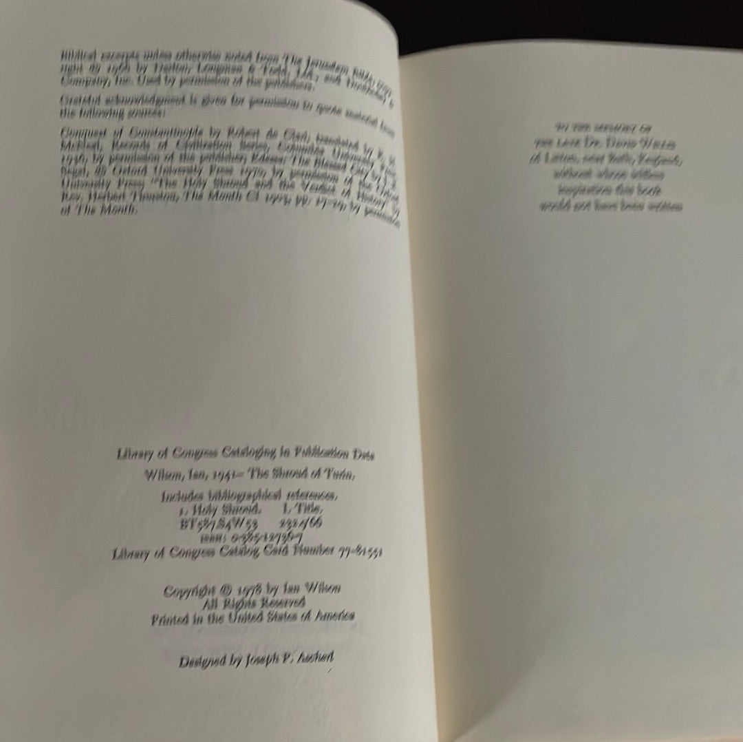 The Shroud of Turin: The Burial Cloth of Jesus Christ? - Wilson, Ian