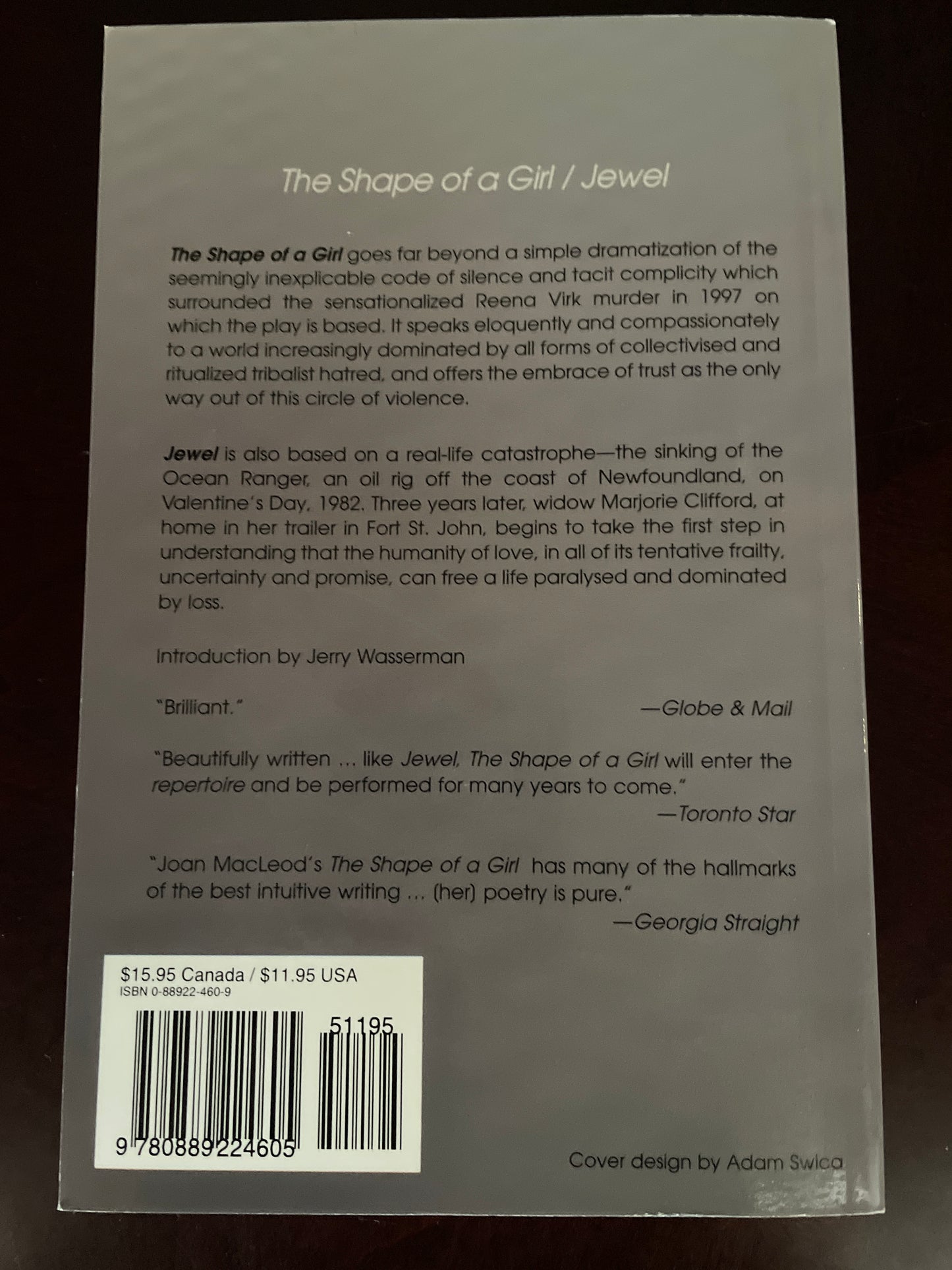 The Shape of a Girl / Jewel - MacLeod, Joan