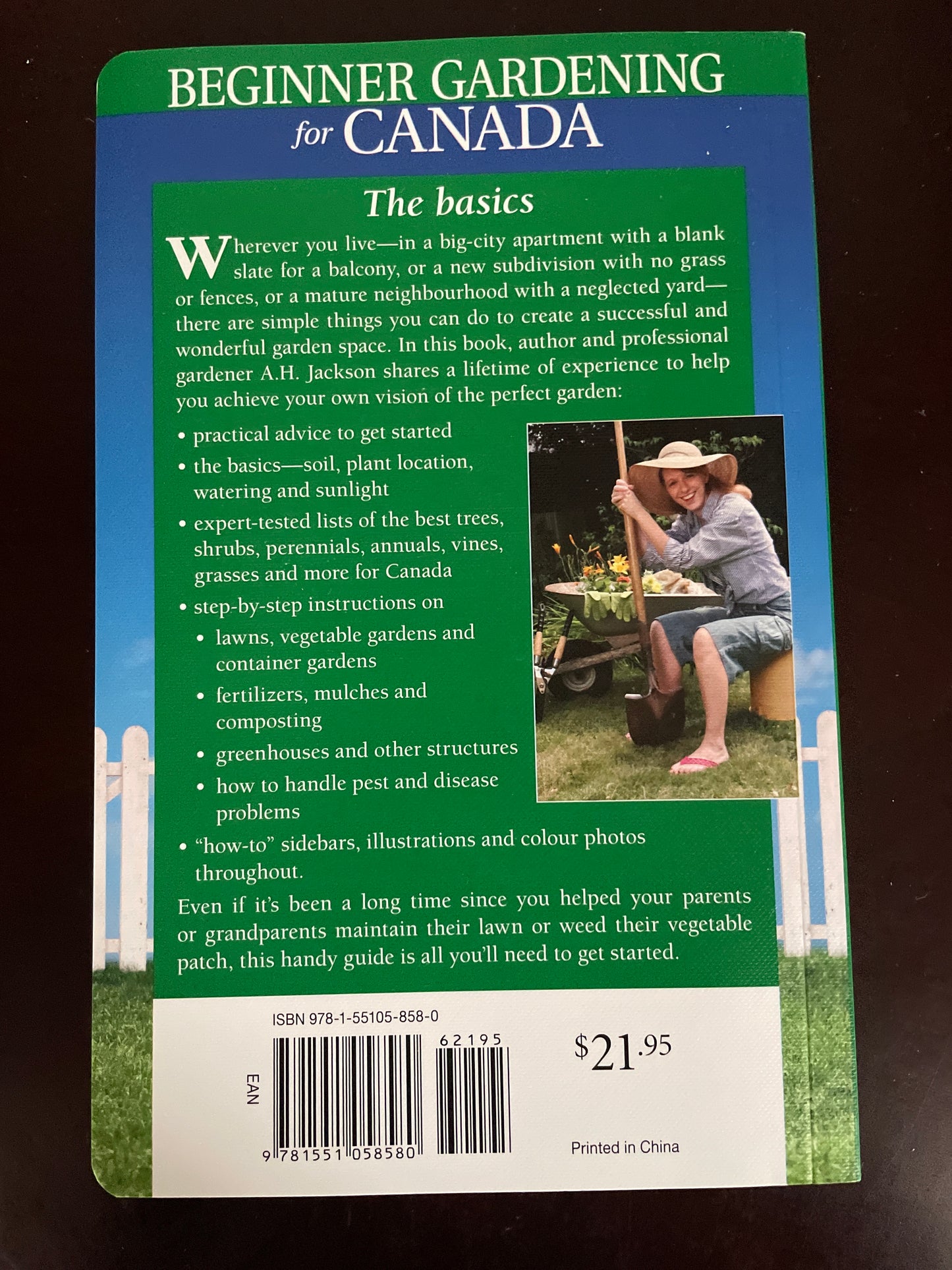 Beginner Gardening for Canada - Jackson, A.H.