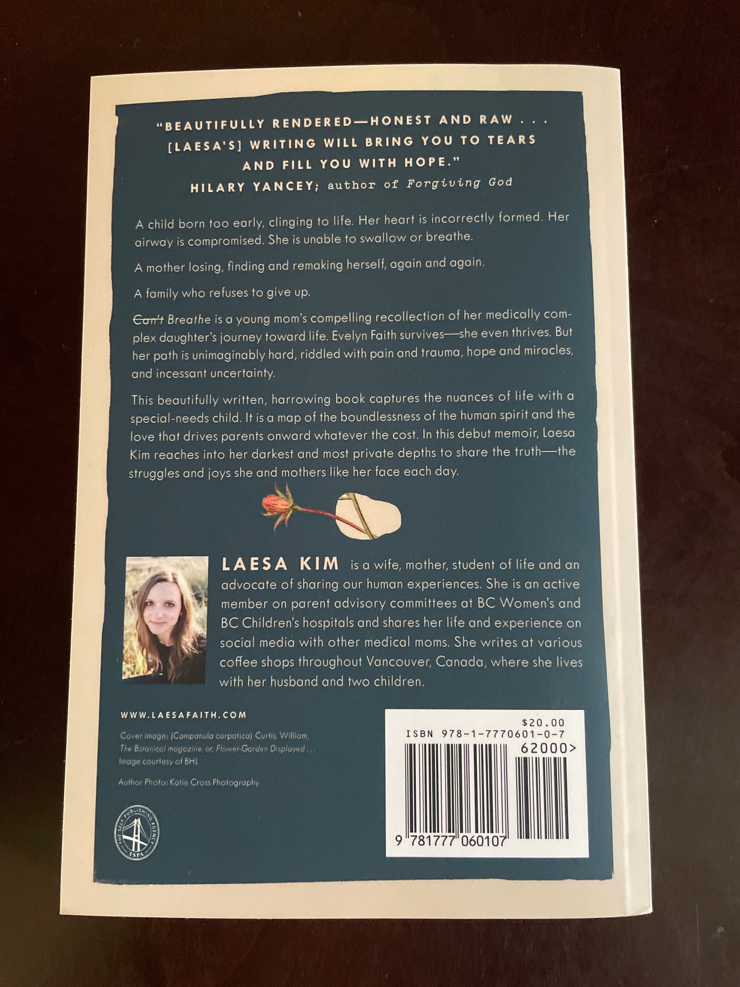 Can't Breathe: A Memoir - Kim, Laesa Faith