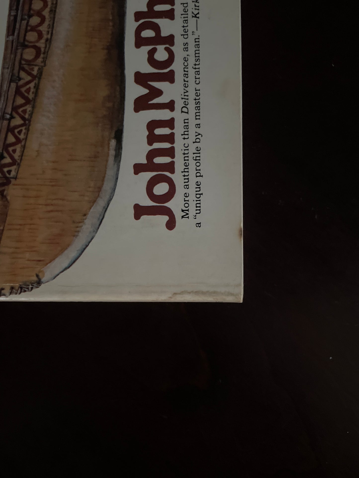 The Survival of the Bark Canoe - Mcphee, John