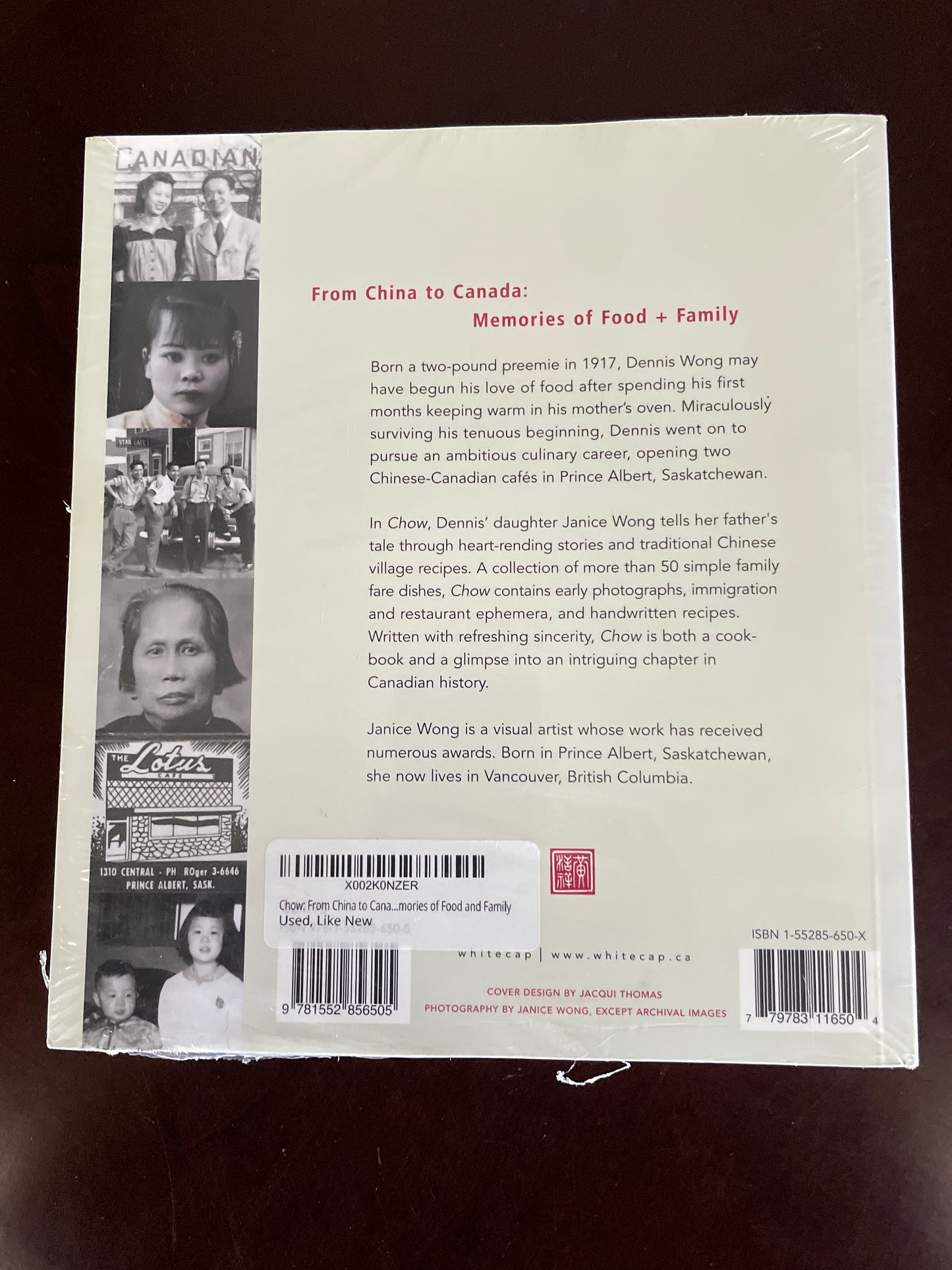 Chow: From China to Canada: Memories of Food and Family - Wong, Janice