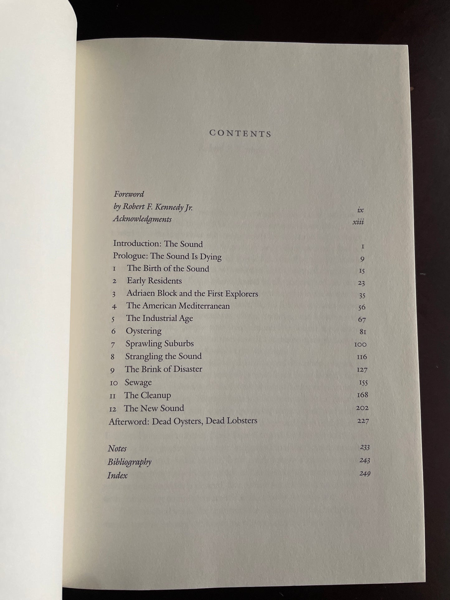 This Fine Piece of Water : An Environmental History of Long Island Sound - Andersen, Tom