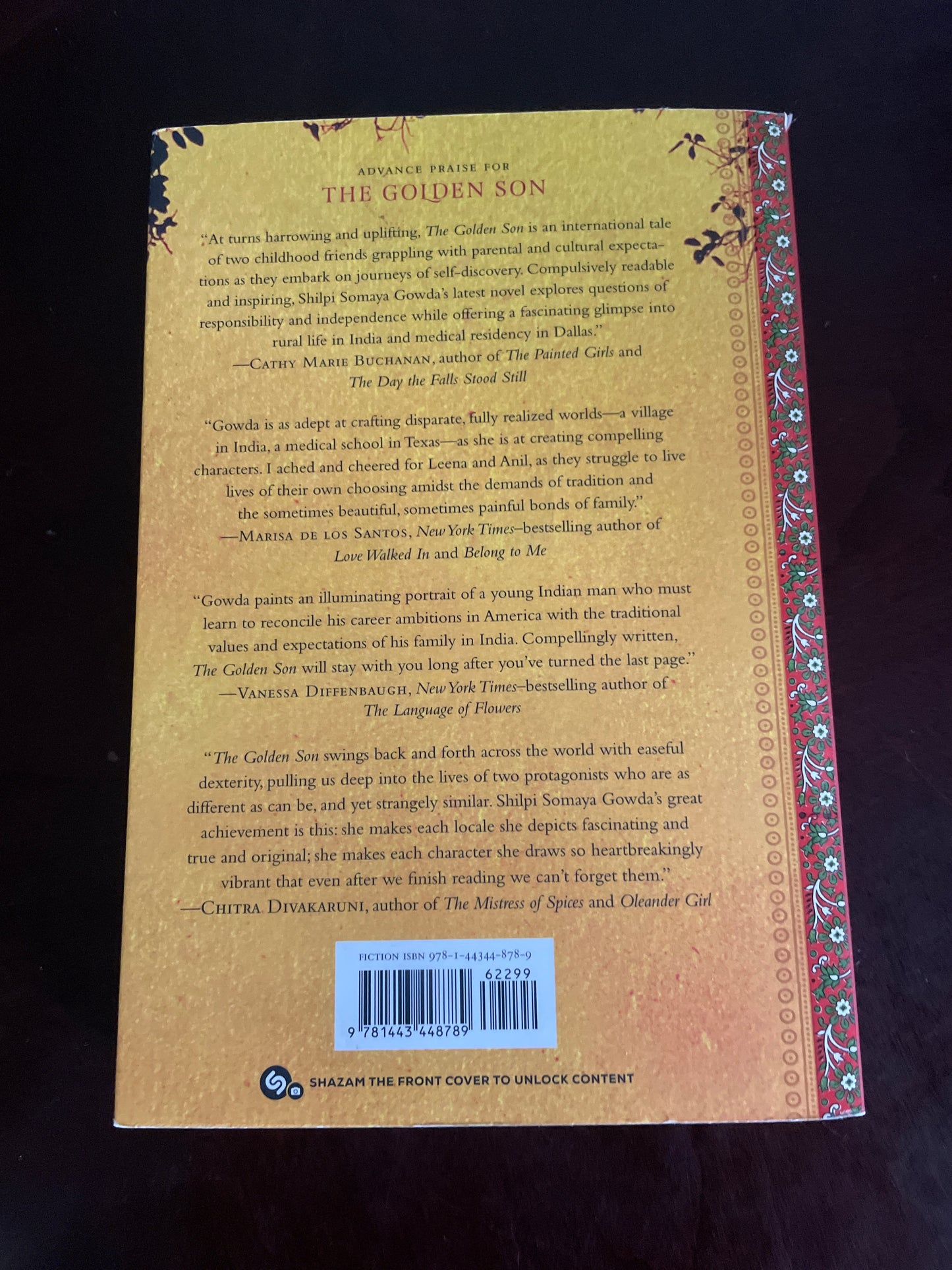 The Golden Son (Signed) - Gowda, Shilpi Somaya