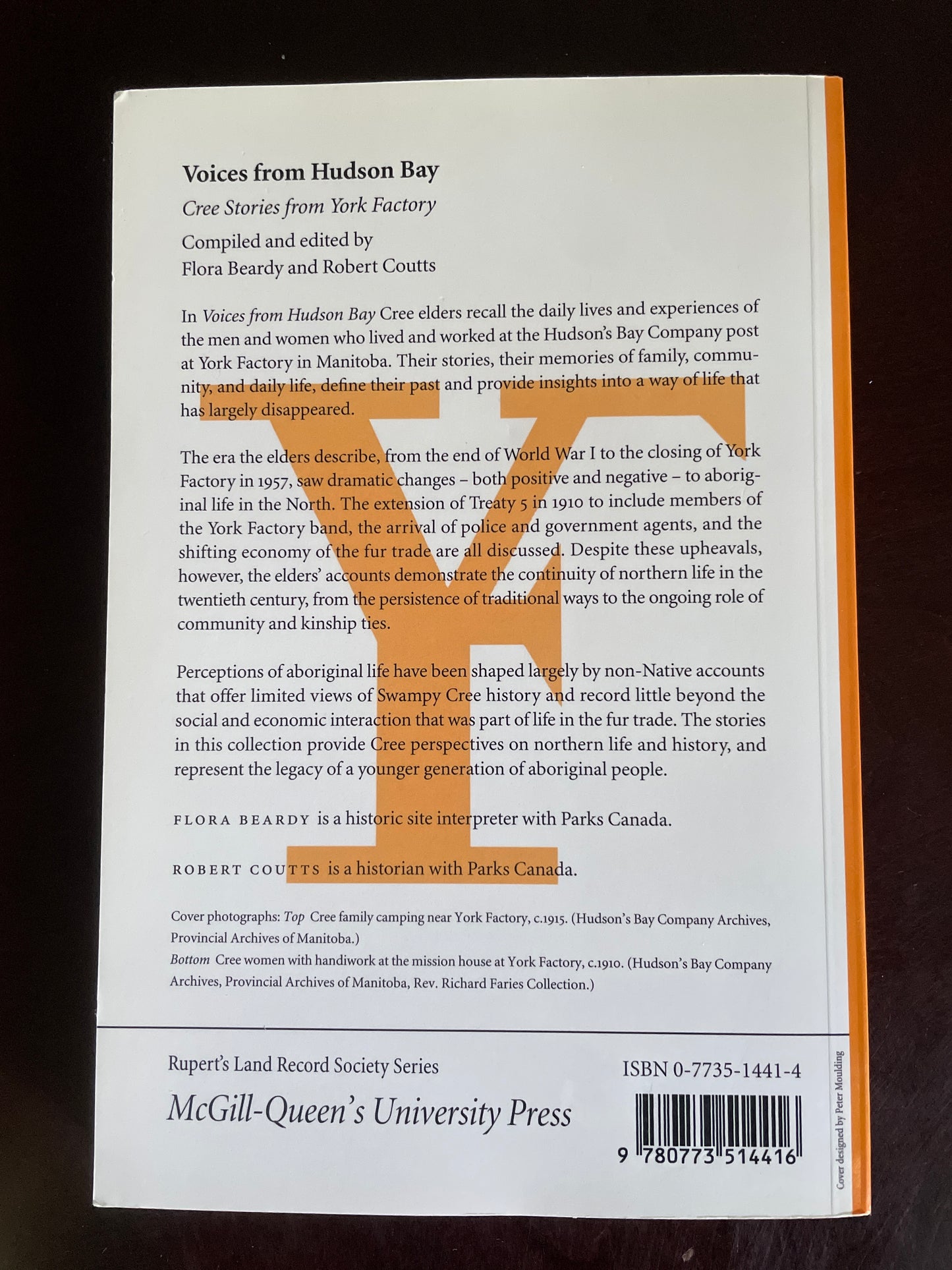 Voices from Hudson Bay : Cree Stories from York Factory - Beardy, Flora; Coutts, Robert