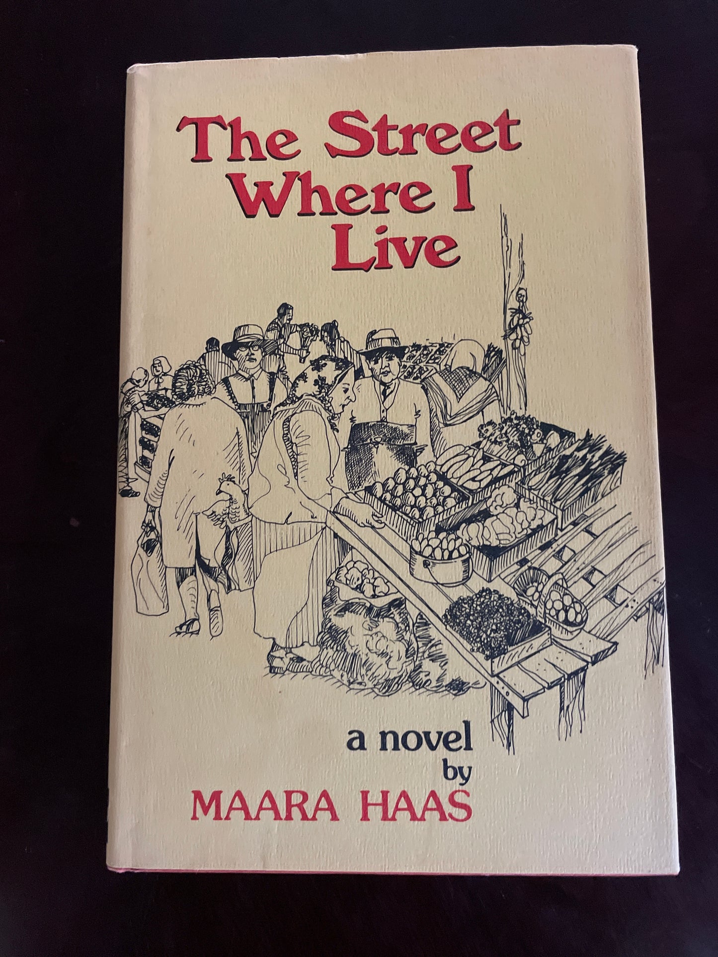 The Street Where I Live (Signed) - Haas, Maara