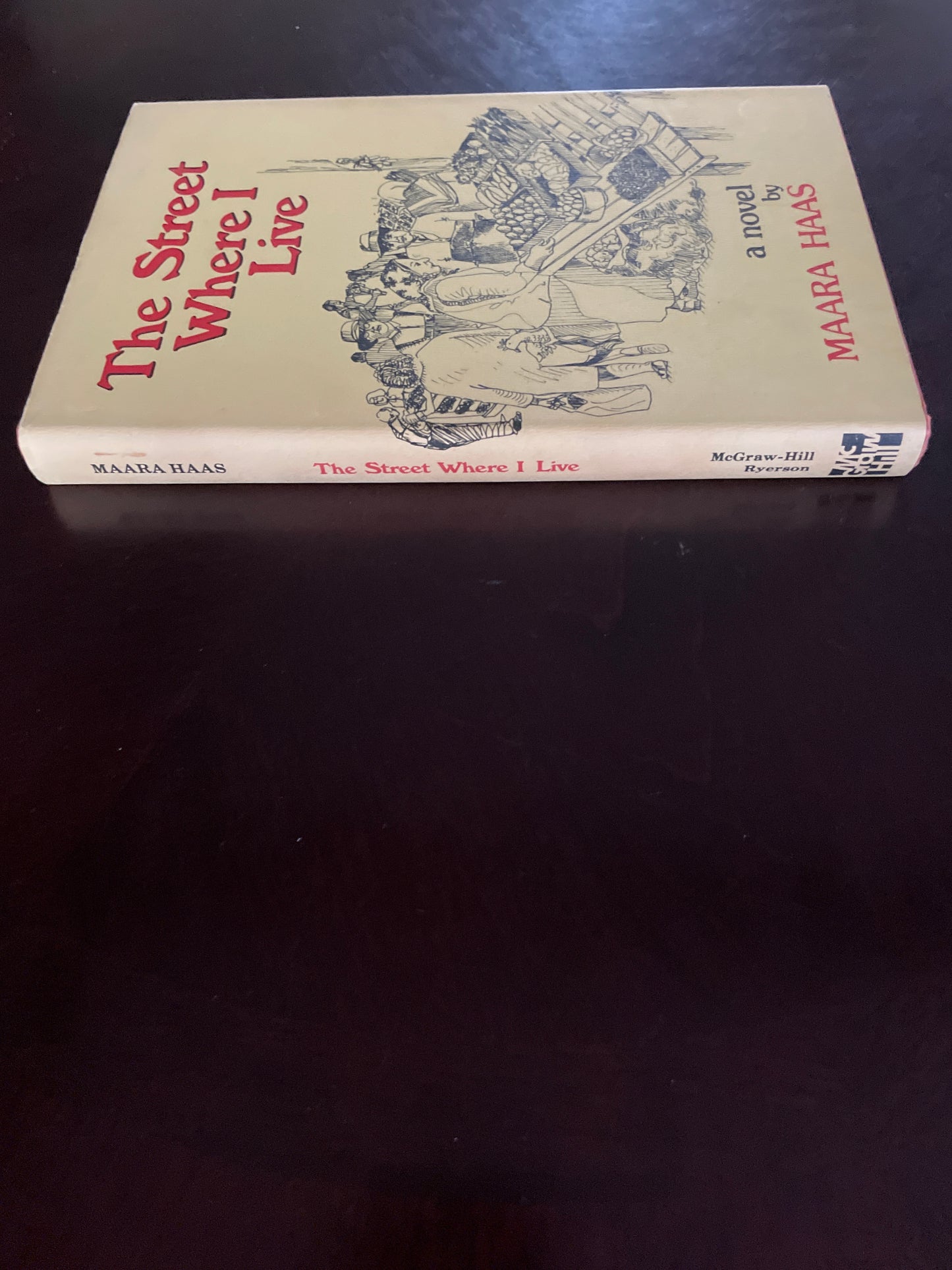 The Street Where I Live (Signed) - Haas, Maara