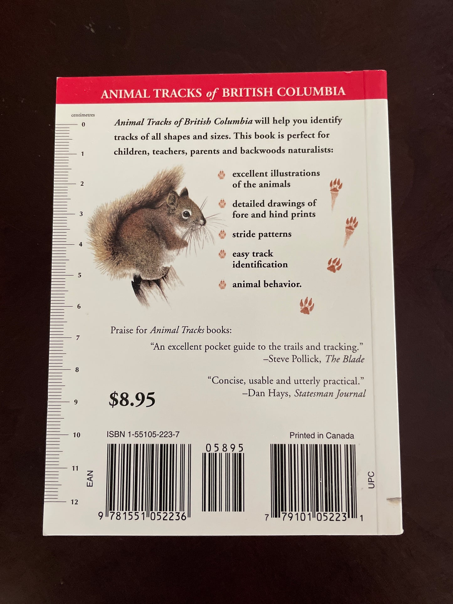 Animal Tracks of British Columbia - Sheldon, Ian; Hartson, Tamara