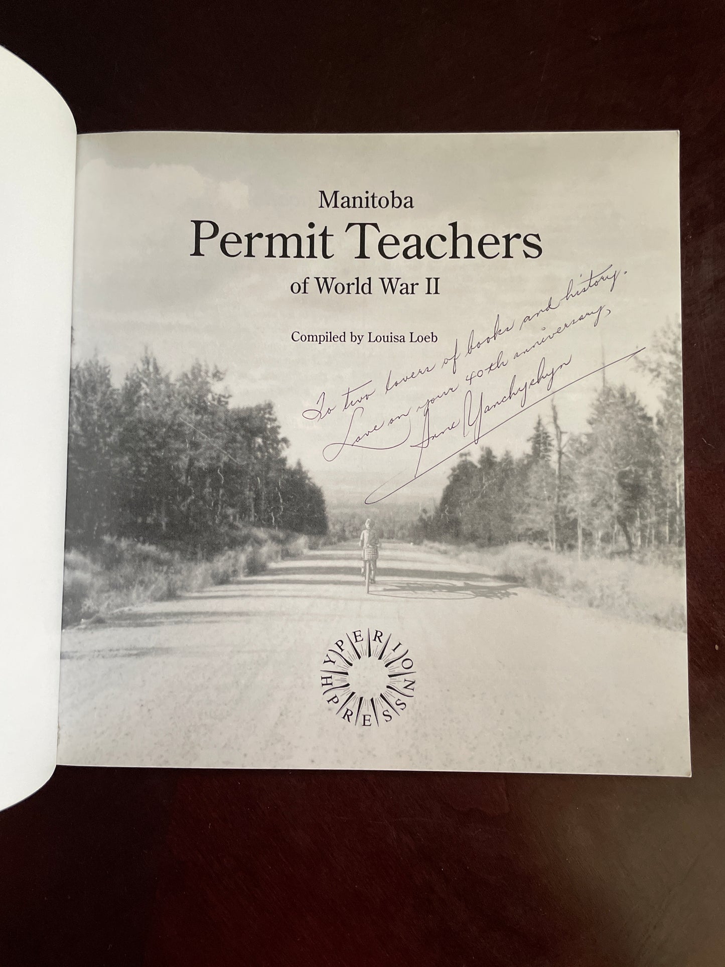 Manitoba Permit Teachers of World War II - Loeb, Louisa