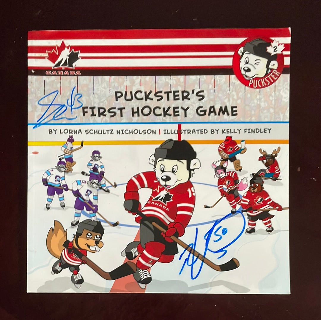 Puckster's First Hockey Game (Inscribed) - Nicholson, Lorna Schultz