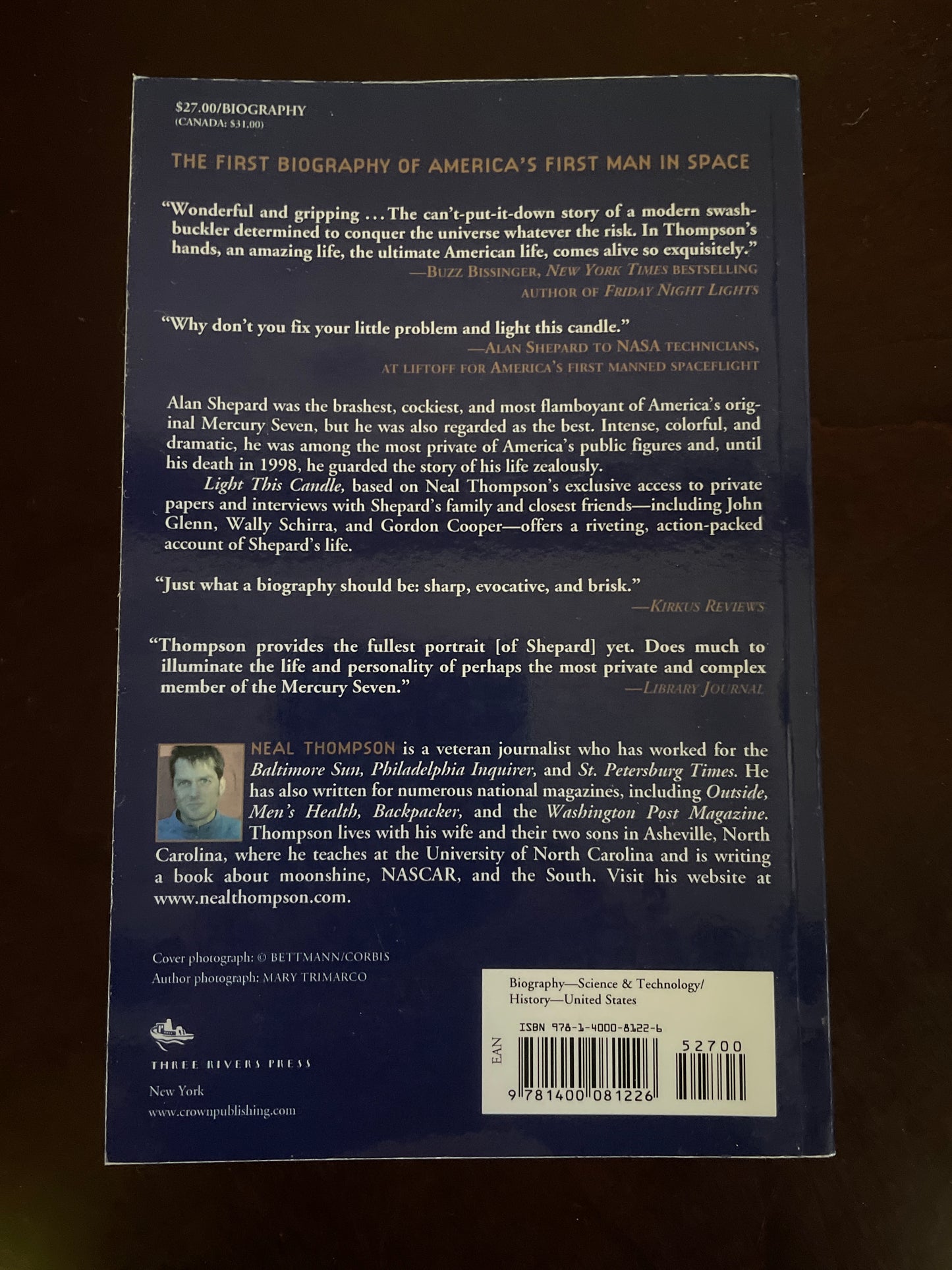Light This Candle: The Life and Times of Alan Shepard = Thompson, Neal