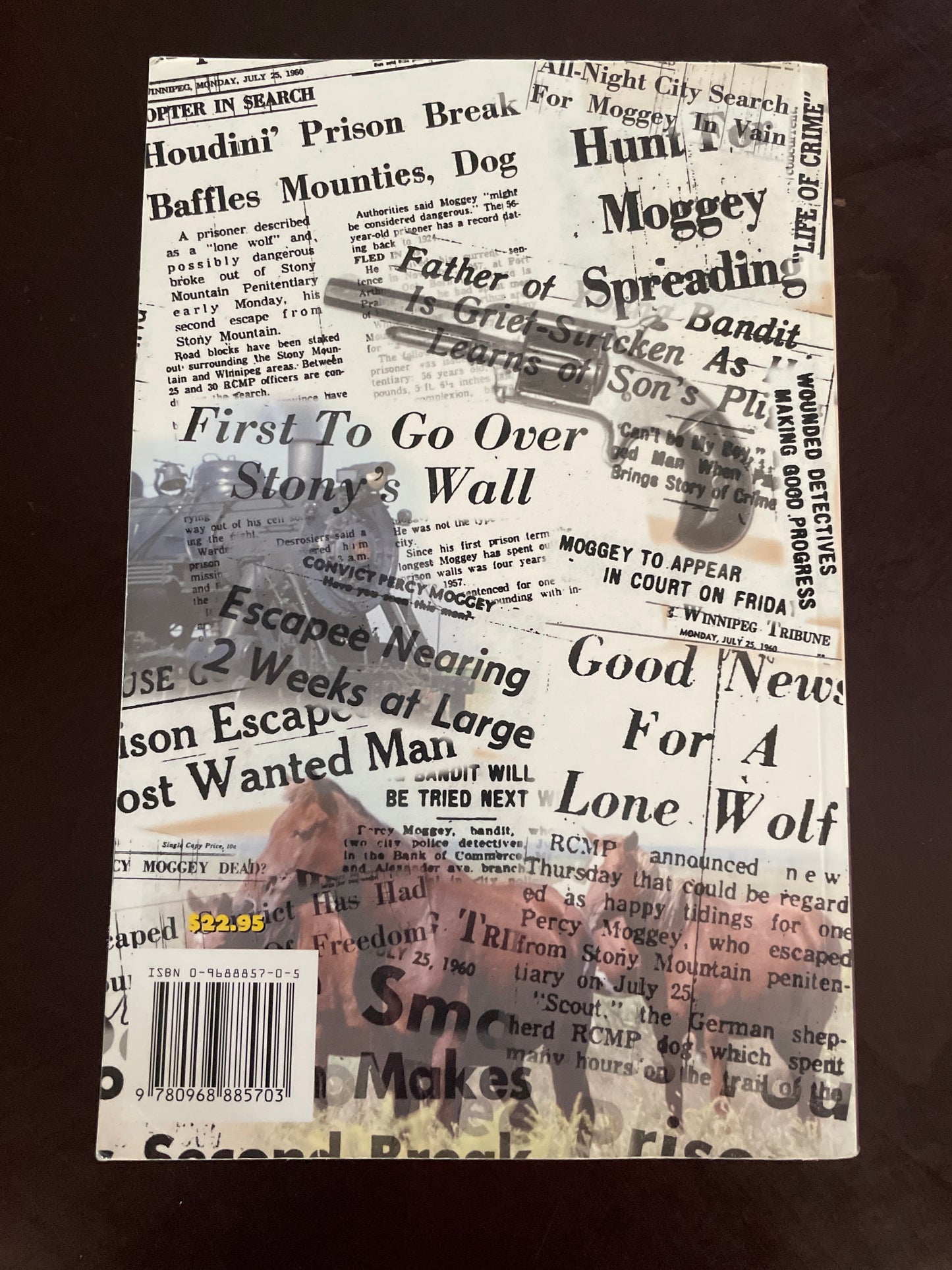 Over the Prison Wall -- The Story of Percy Moggey (Signed) - Warms, John