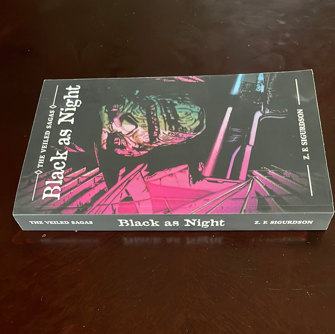 Black as Night (The Veiled Sagas) (Signed) - Sigurdson, Z. F.