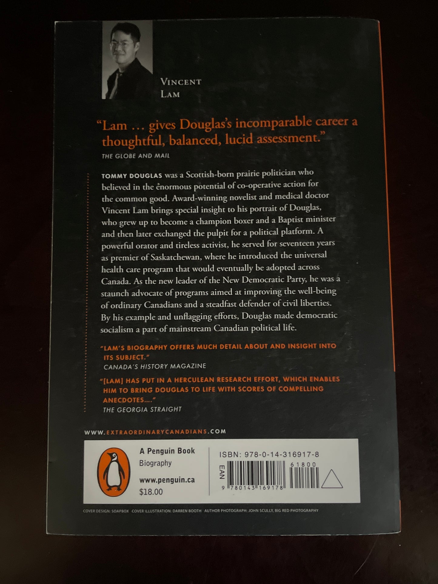 Tommy Douglas (Extraordinary Canadians) - Lam, Vincent
