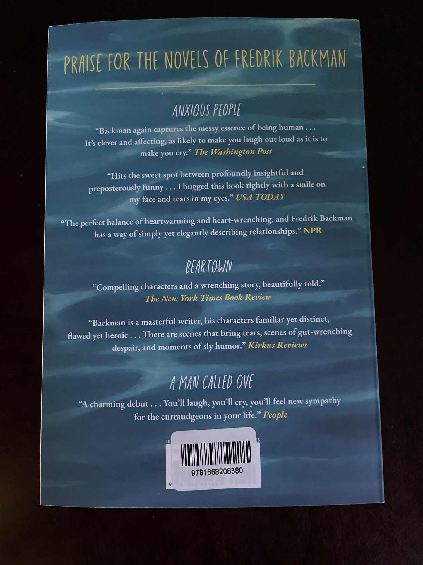 My Friends (Signed) - Backman, Fredrik