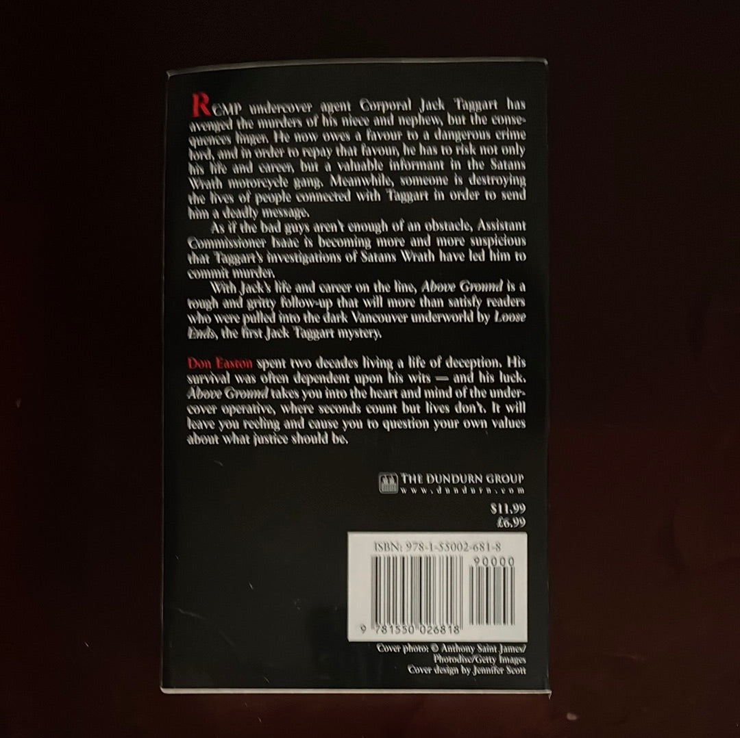 Above Ground: A Jack Taggart Mystery (Signed) - Easton, Don
