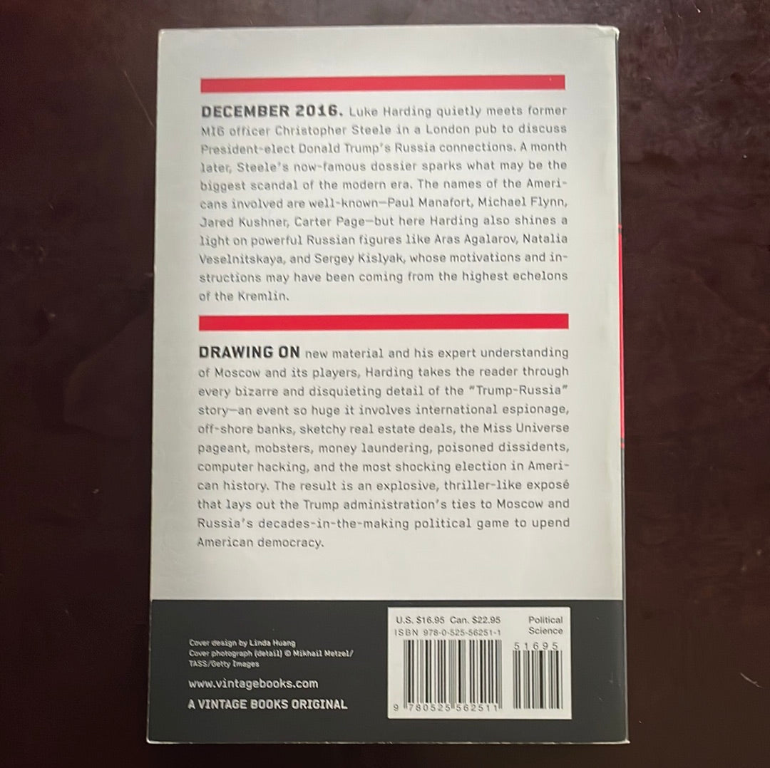Collusion: Secret Meetings, Dirty Money, and How Russia Helped Donald Trump Win - Harding, Luke