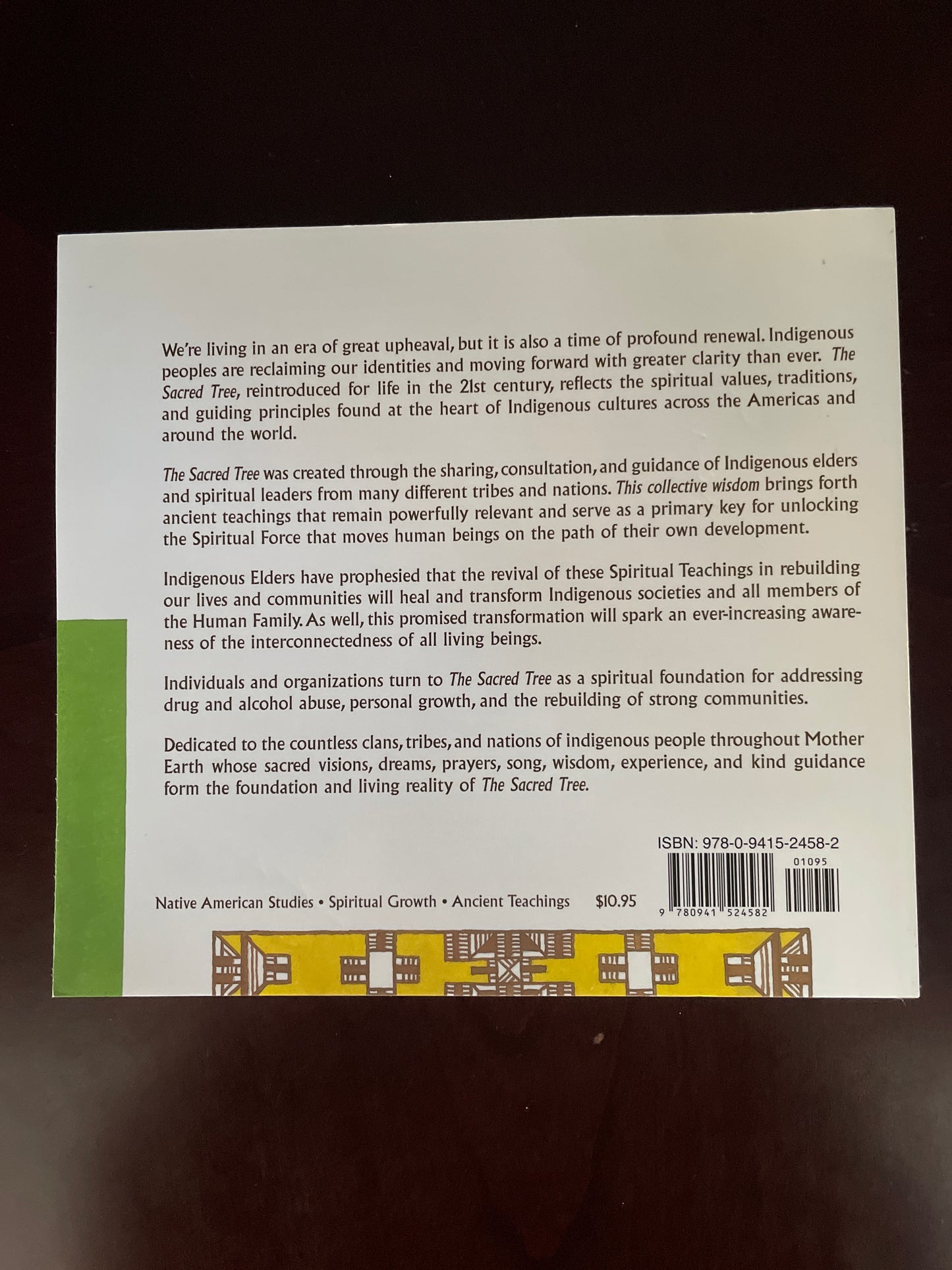 Sacred Tree: Reflections on Native American Spirituality - Lane Jr., Phil; Brown, Lee; Bopp, Judie; Bopp, Michael; Elders