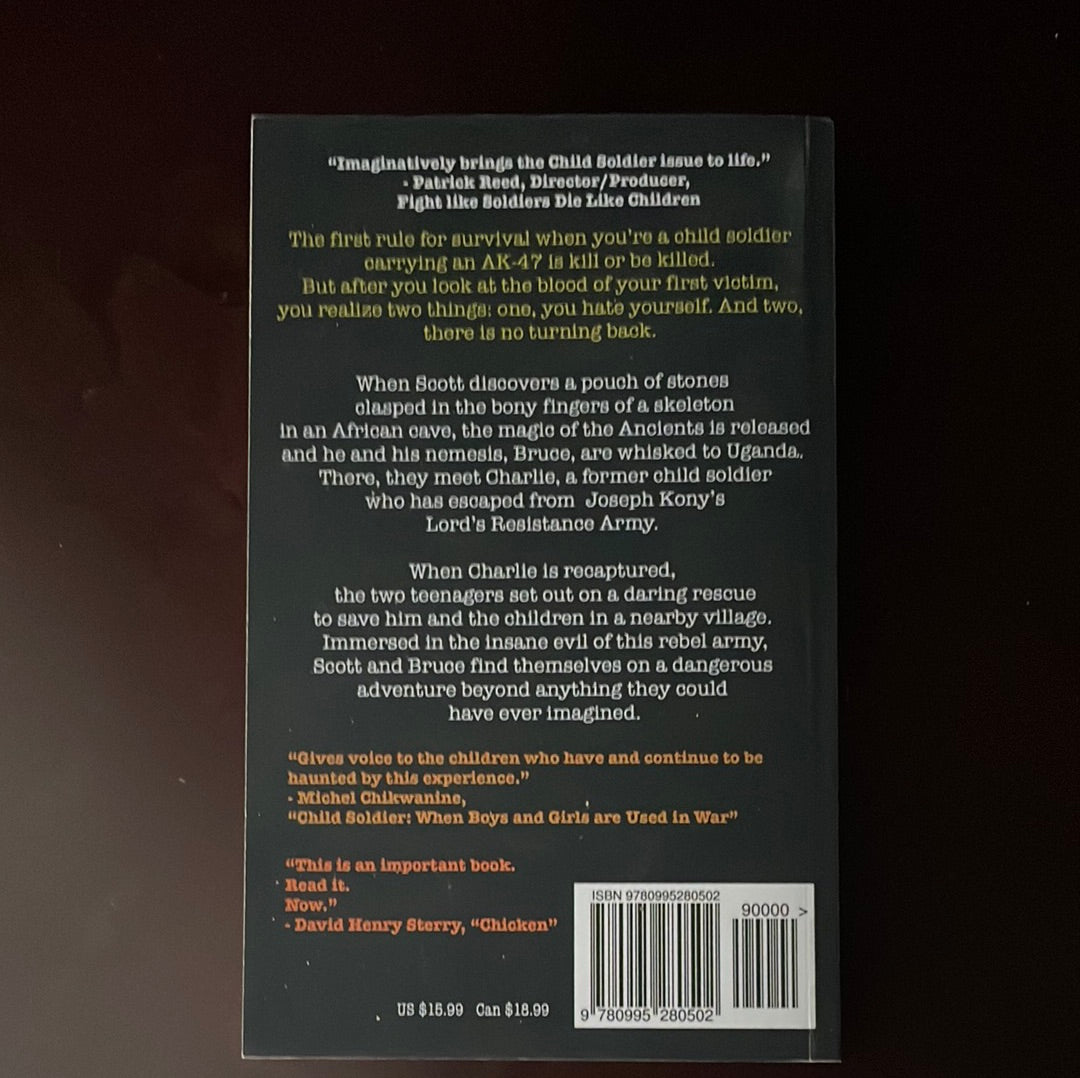 Bullets, Blood and Stones: the journey of a child soldier (The Stones Trilogy)(SIGNED) - White, Donna