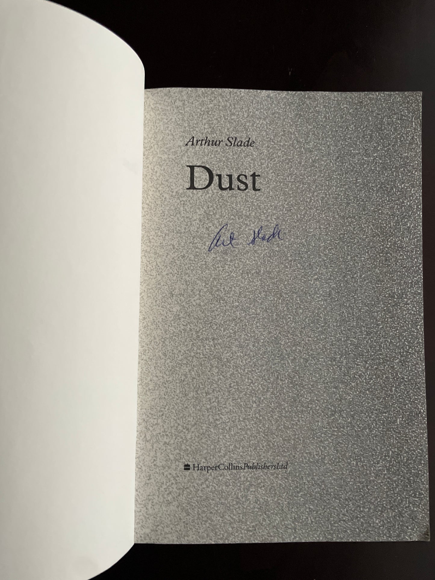 Dust (Signed) - Slade, Arthur G.