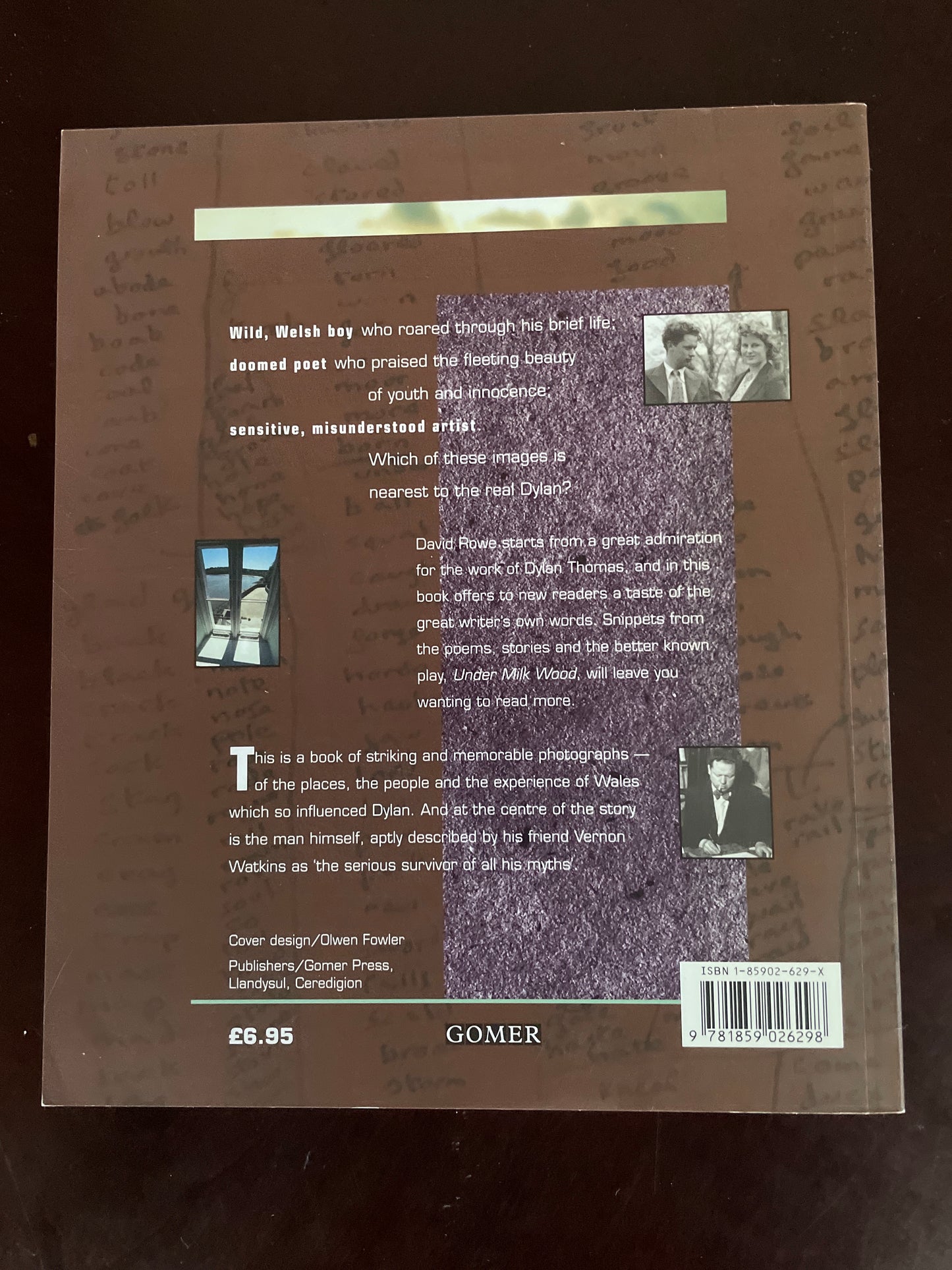 Dylan - Fern Hill to Milk Wood, The Bumpy Road to Glory - Rowe, David