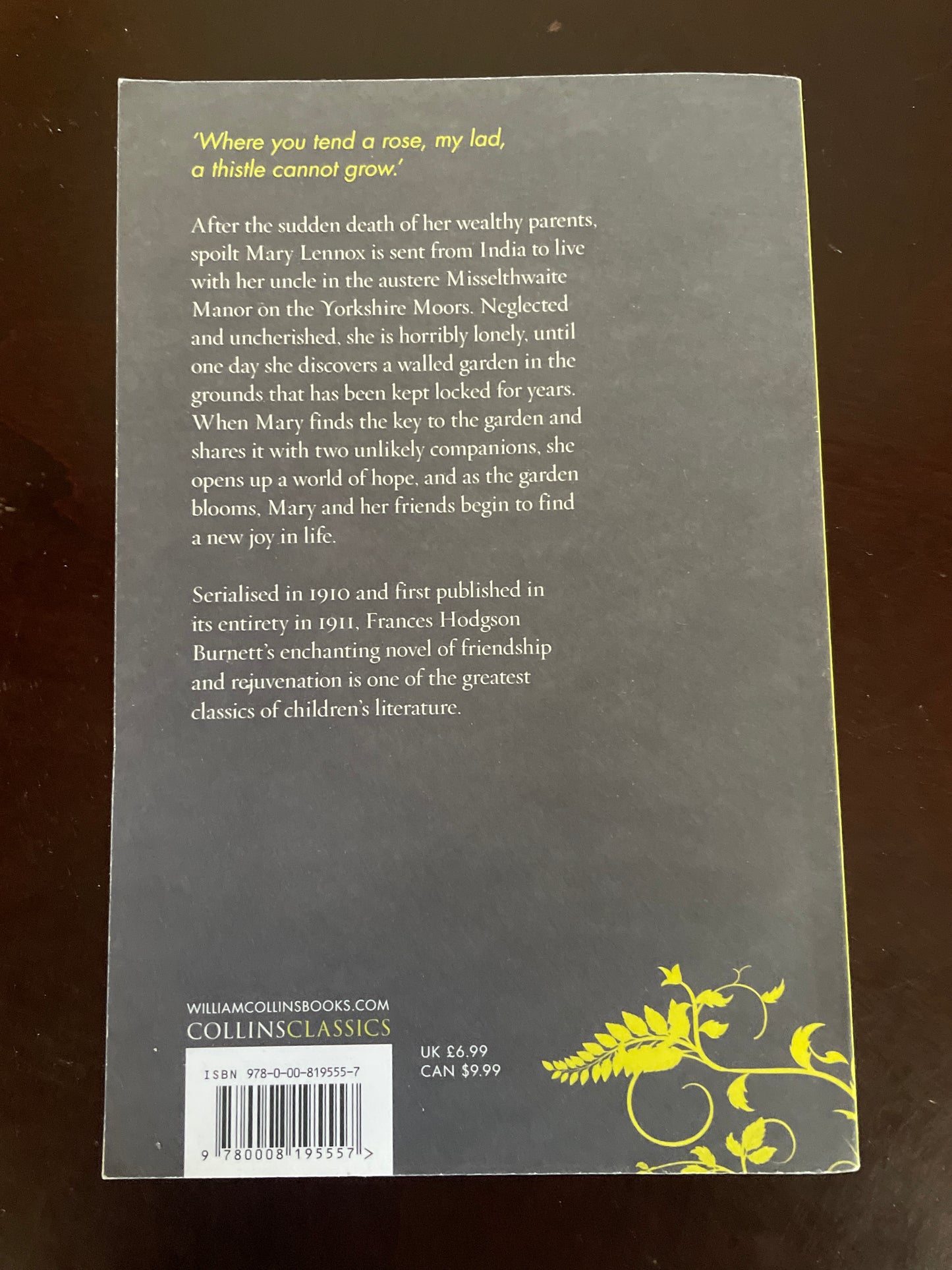 The Secret Garden - Hodgson Burnett, Frances