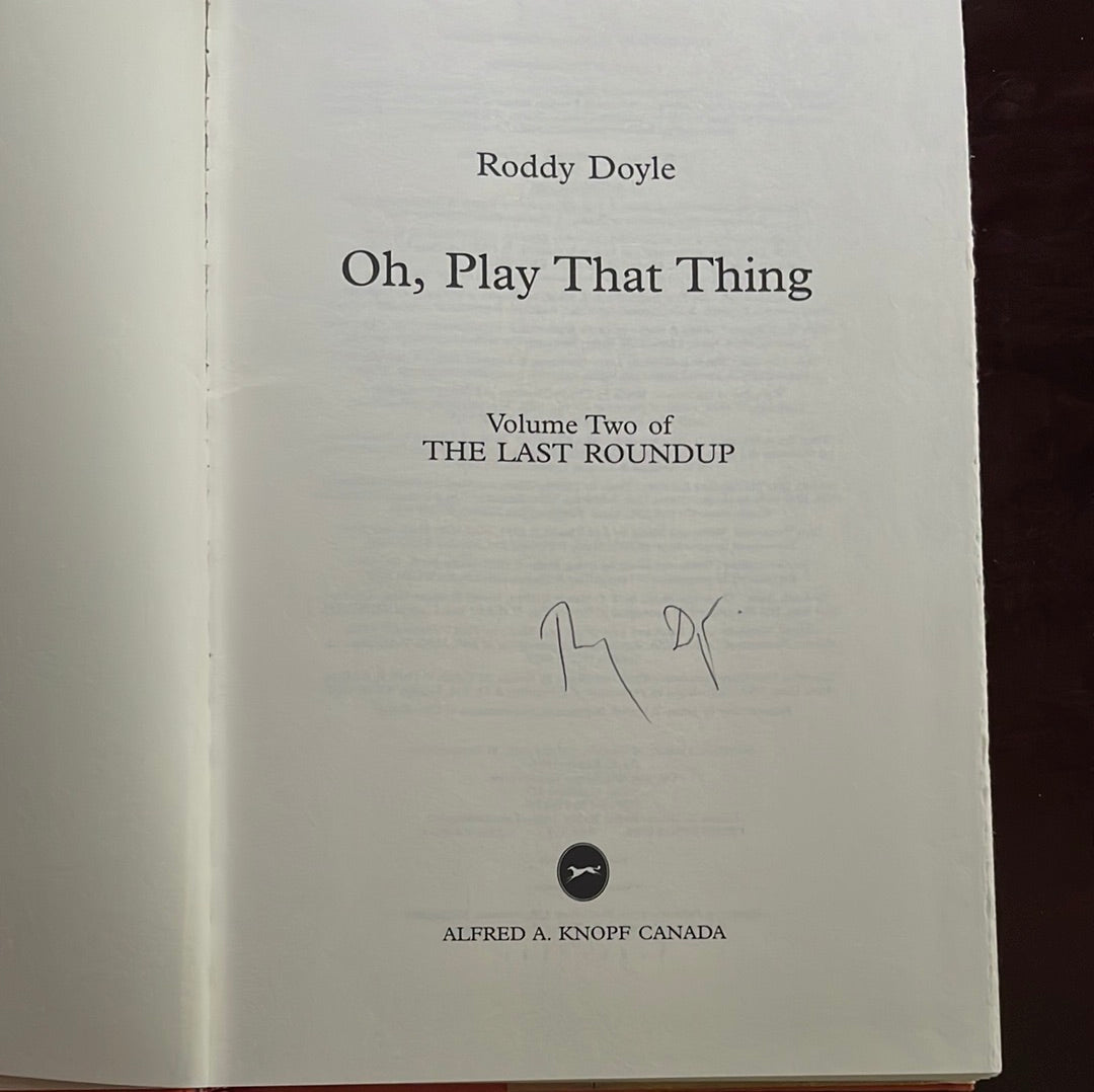 Oh, Play That Thing (Signed) - Doyle, Roddy