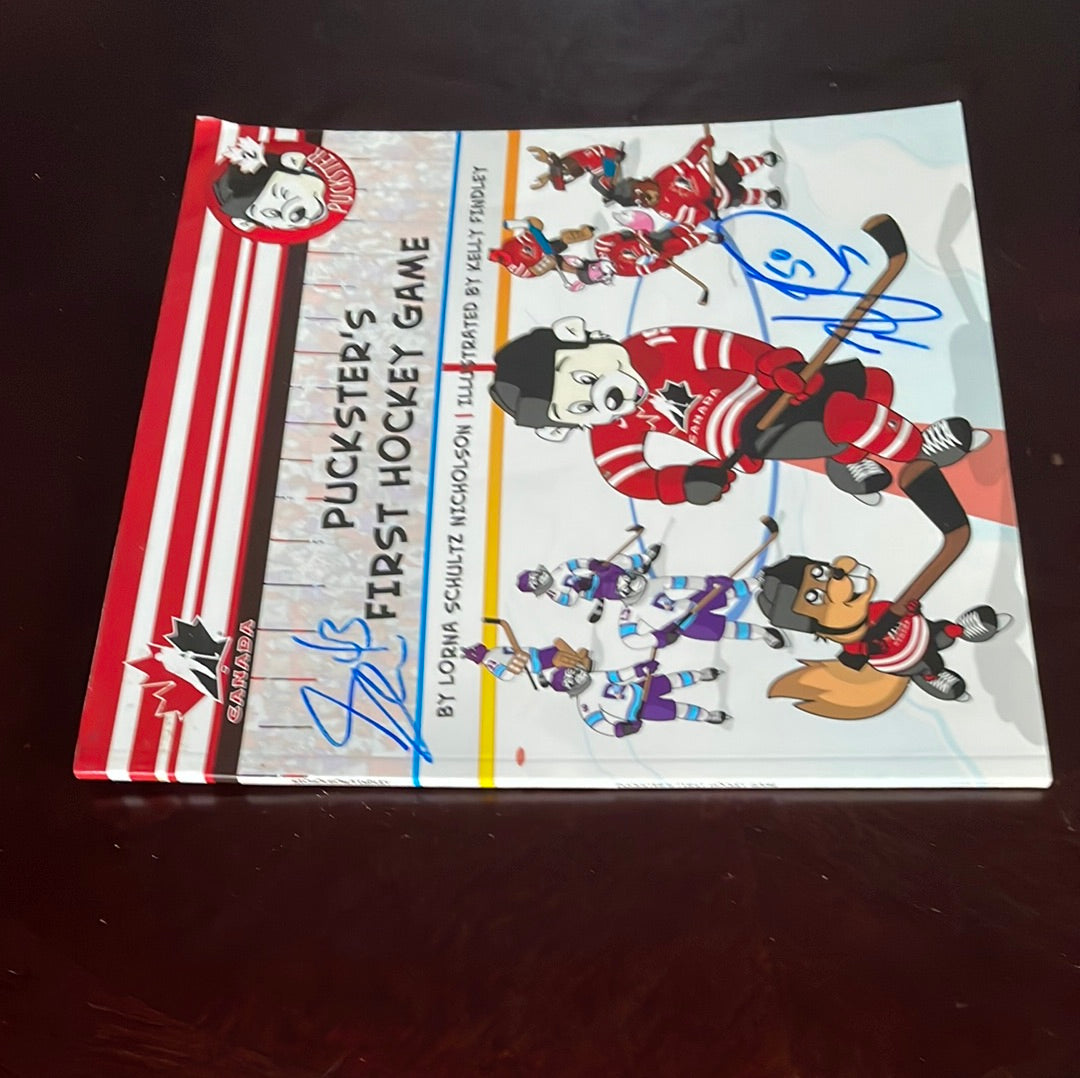 Puckster's First Hockey Game (Inscribed) - Nicholson, Lorna Schultz