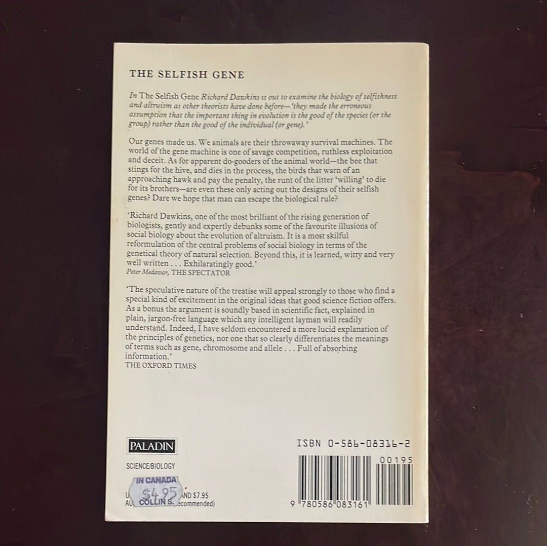 The Selfish Gene - Dawkins, Richard