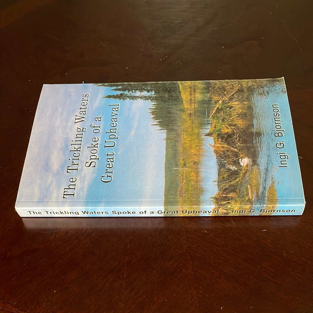 The Trickling Waters Spoke of a Great Upheaval - Bjornson, Ingi G.