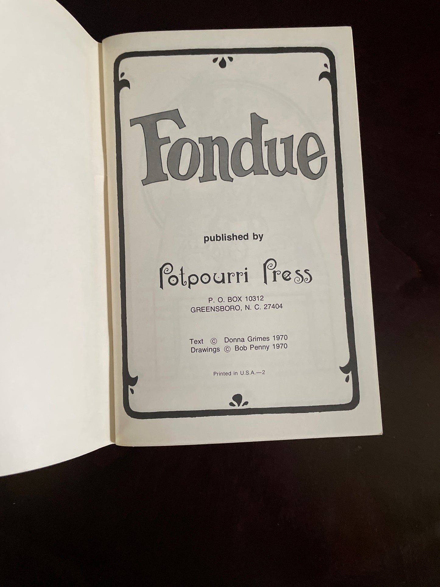 Fondue - Grimes, Donna
