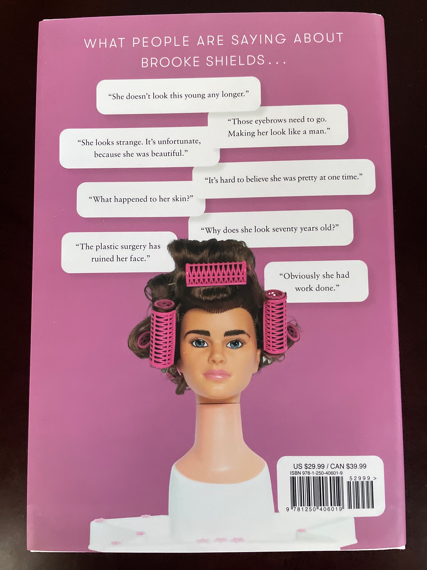 Brooke Shields Is Not Allowed to Get Old: Thoughts on Aging as a Woman (Signed) - Shields, Brooke