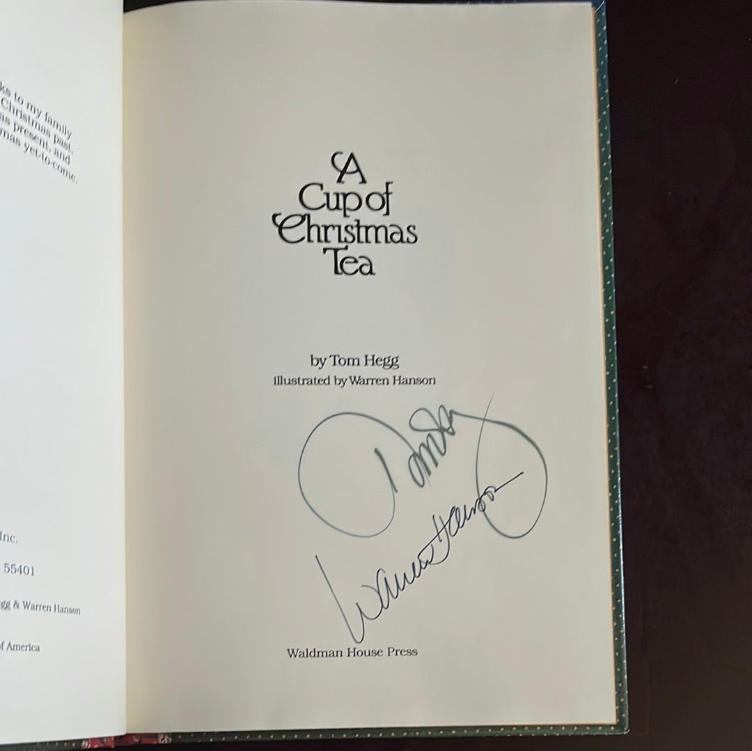 A Cup of Christmas Tea (Signed) - Hegg, Tom