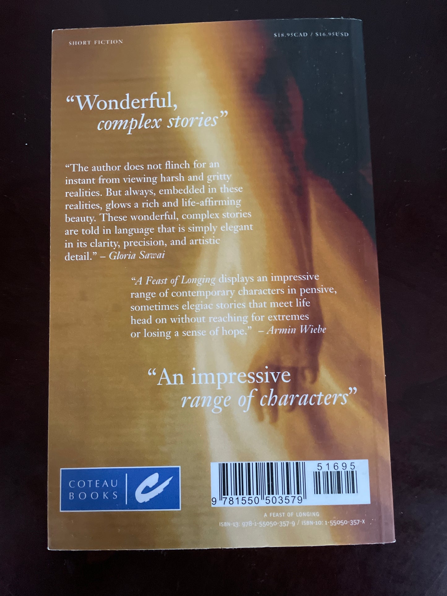 A Feast of Longing (Inscribed) - Klassen, Sarah