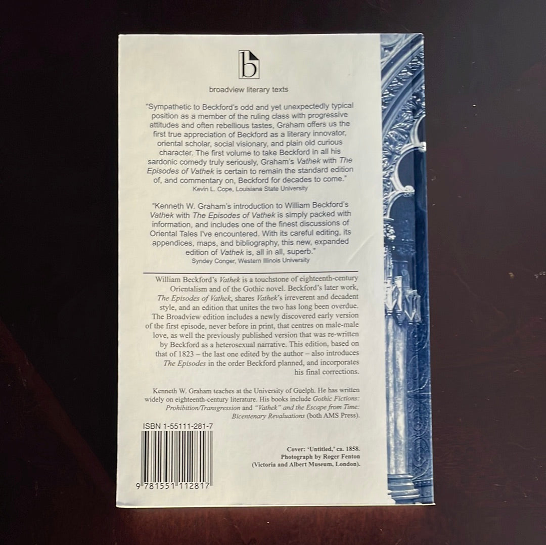 Vathek with the Episodes of Vathek - Beckford, William; Graham, Kenneth W. (editor)