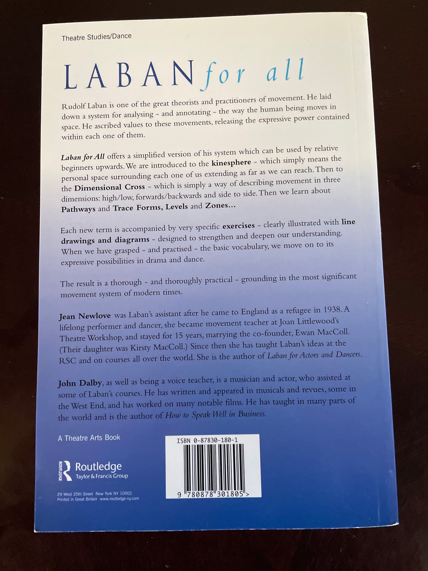 Laban for All - Newlove, Jean; Dalby, John