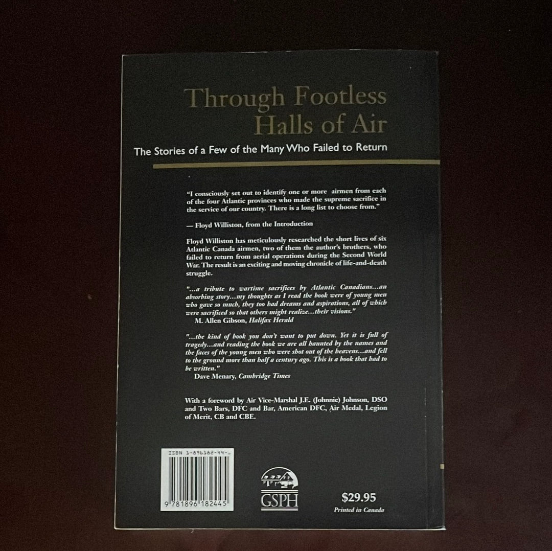 Through Footless Halls of Air: Stories of a Few of the Many Who Failed to Return (Signed) - Williston, Floyd