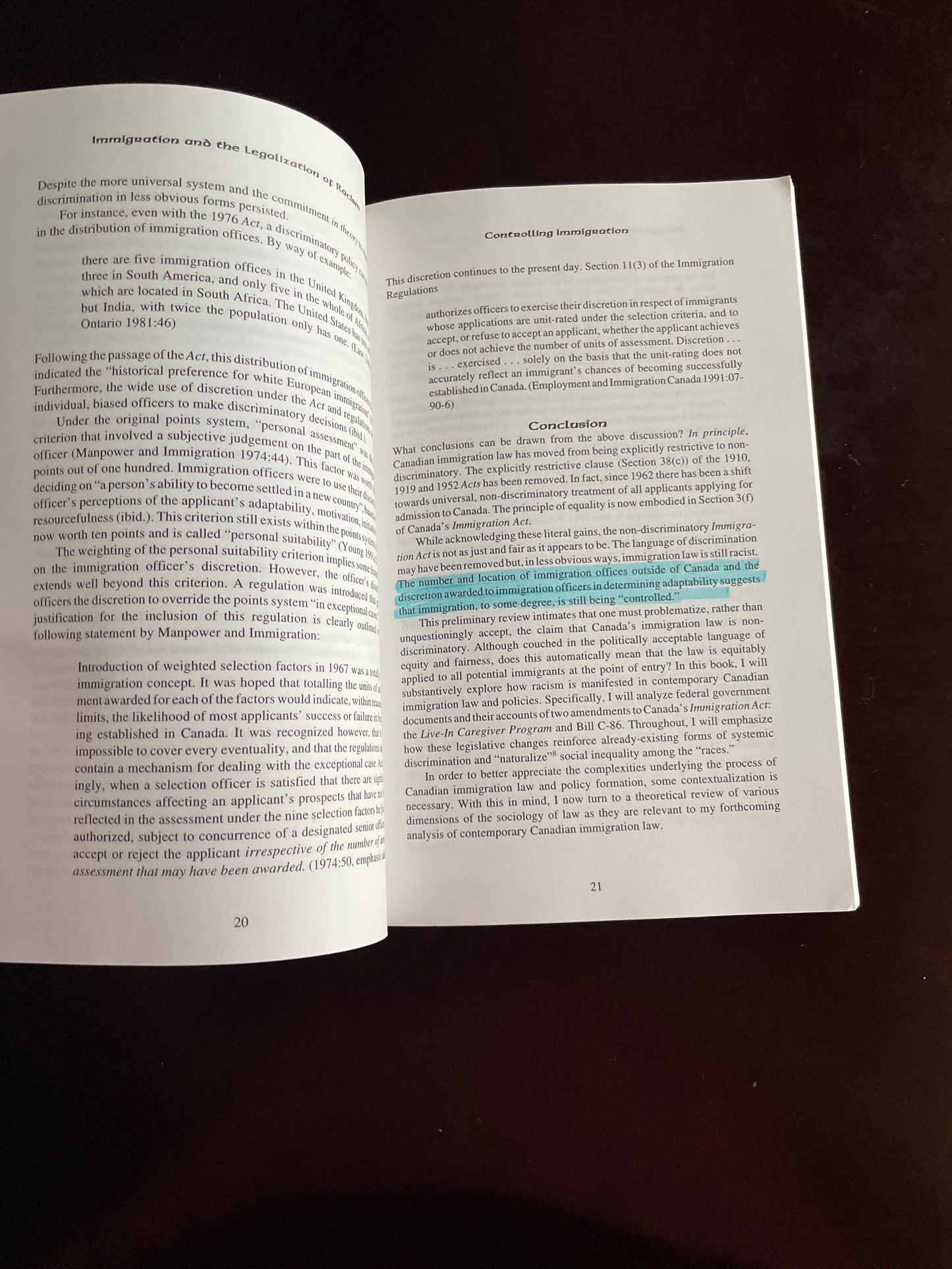 Immigration And The Legalization Of Racism - Jakubowski, Lisa