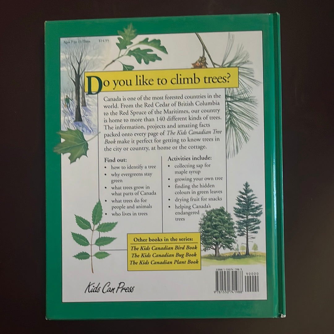 The Kids Canadian Tree Book - Hickman, Pamela