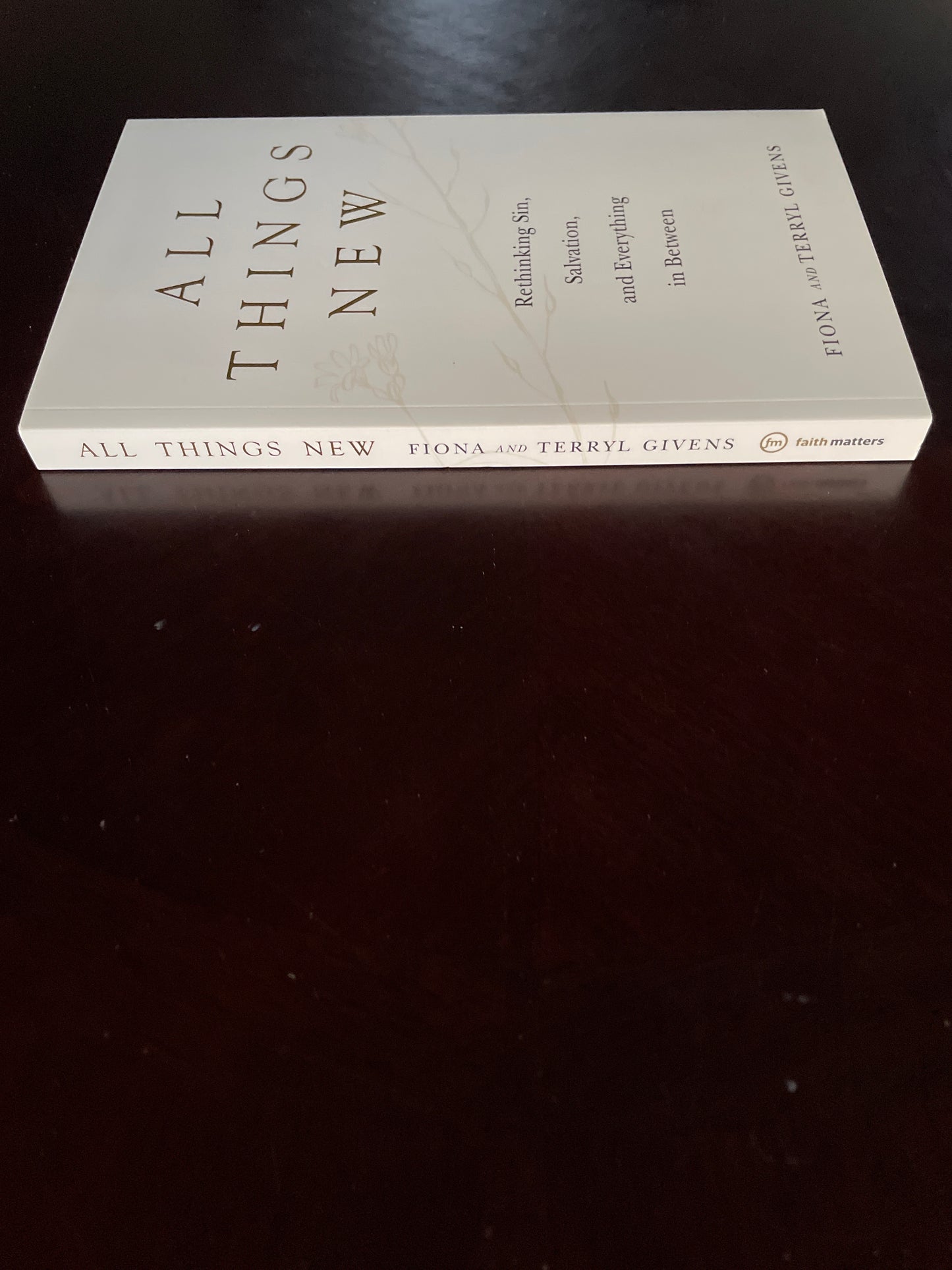 All Things New: Rethinking Sin, Salvation, and Everything in Between - Givens, Fiona; Givens, Terryl