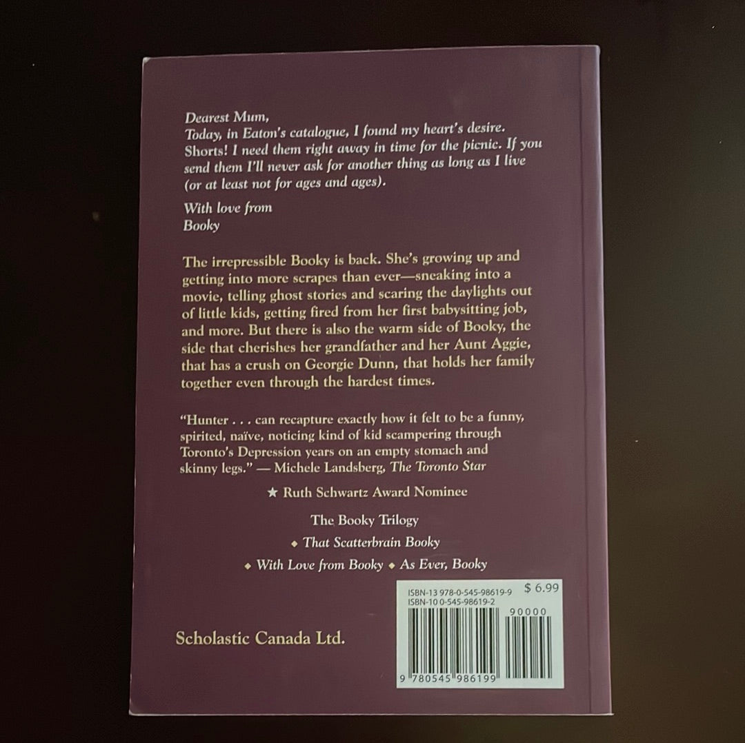 With Love From Booky - Hunter, Bernice Thurman