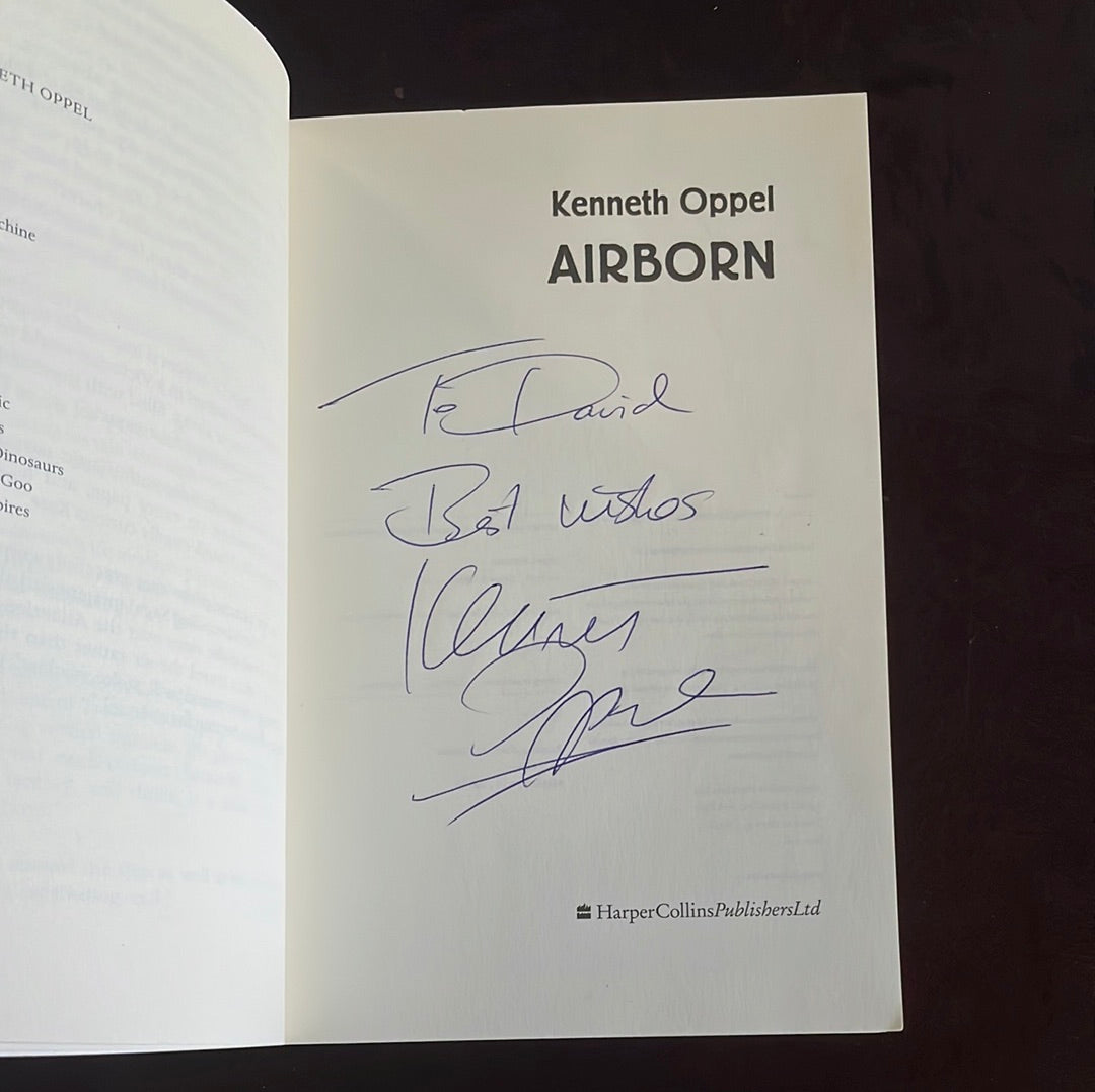 Airborn (Inscribed) - Oppel, Kenneth