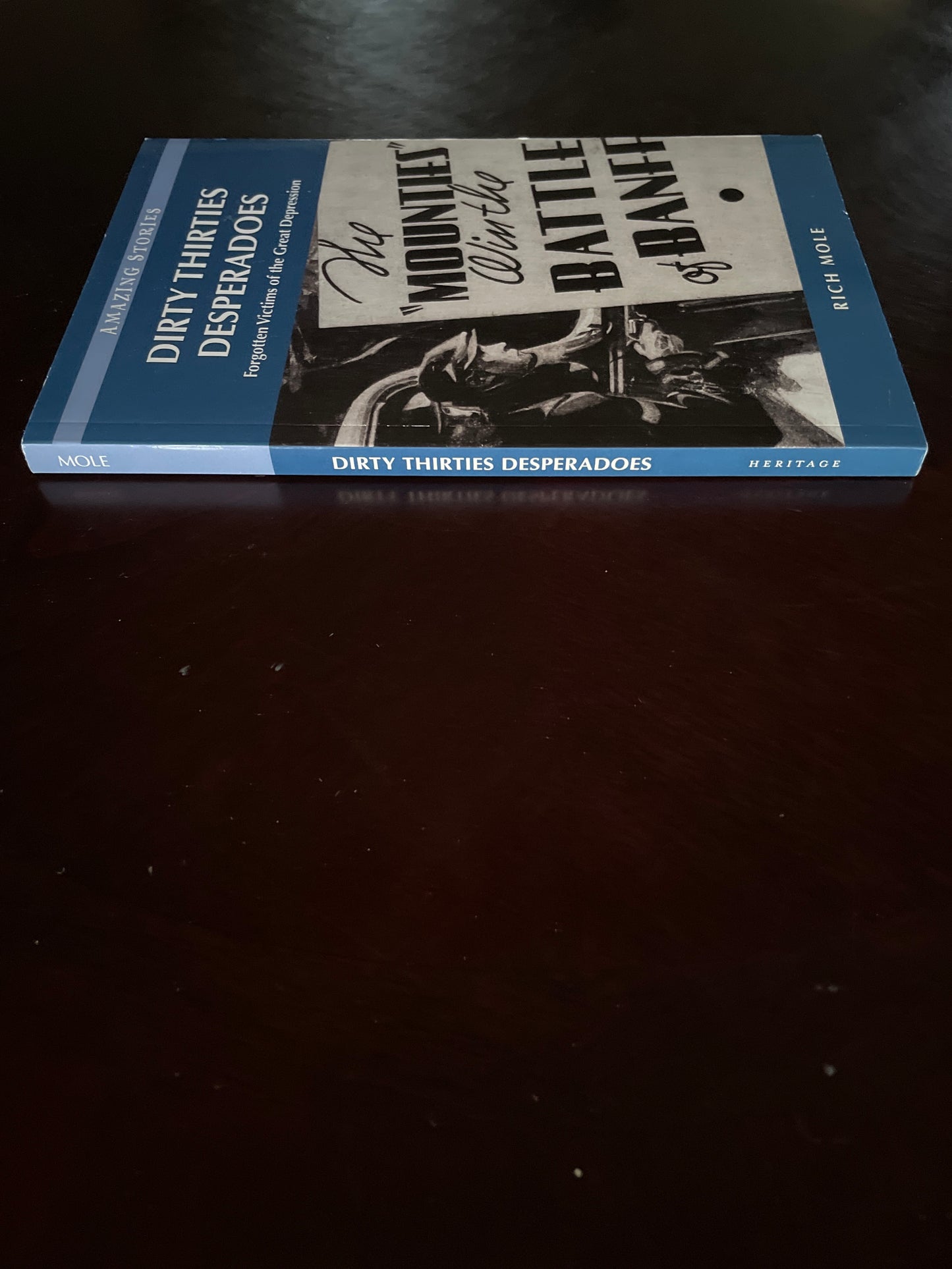 Dirty Thirty Desperadoes: Forgotten Victims of the Great Depression (Amazing Stories (Heritage House))- Mole, Rich