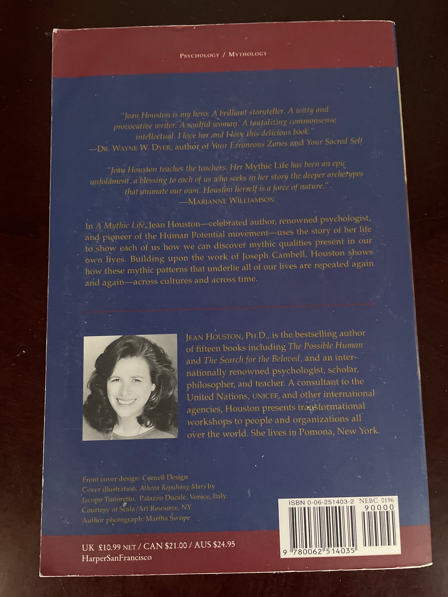 Mythic Life: Learning to Live Our Greater Story - Houston, Jean
