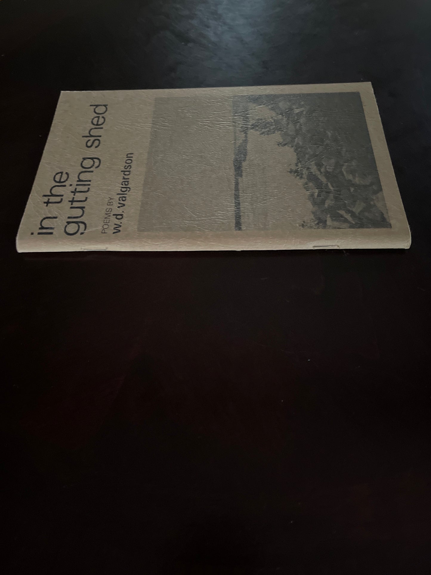 in the gutting shed - valgardson, w.d.