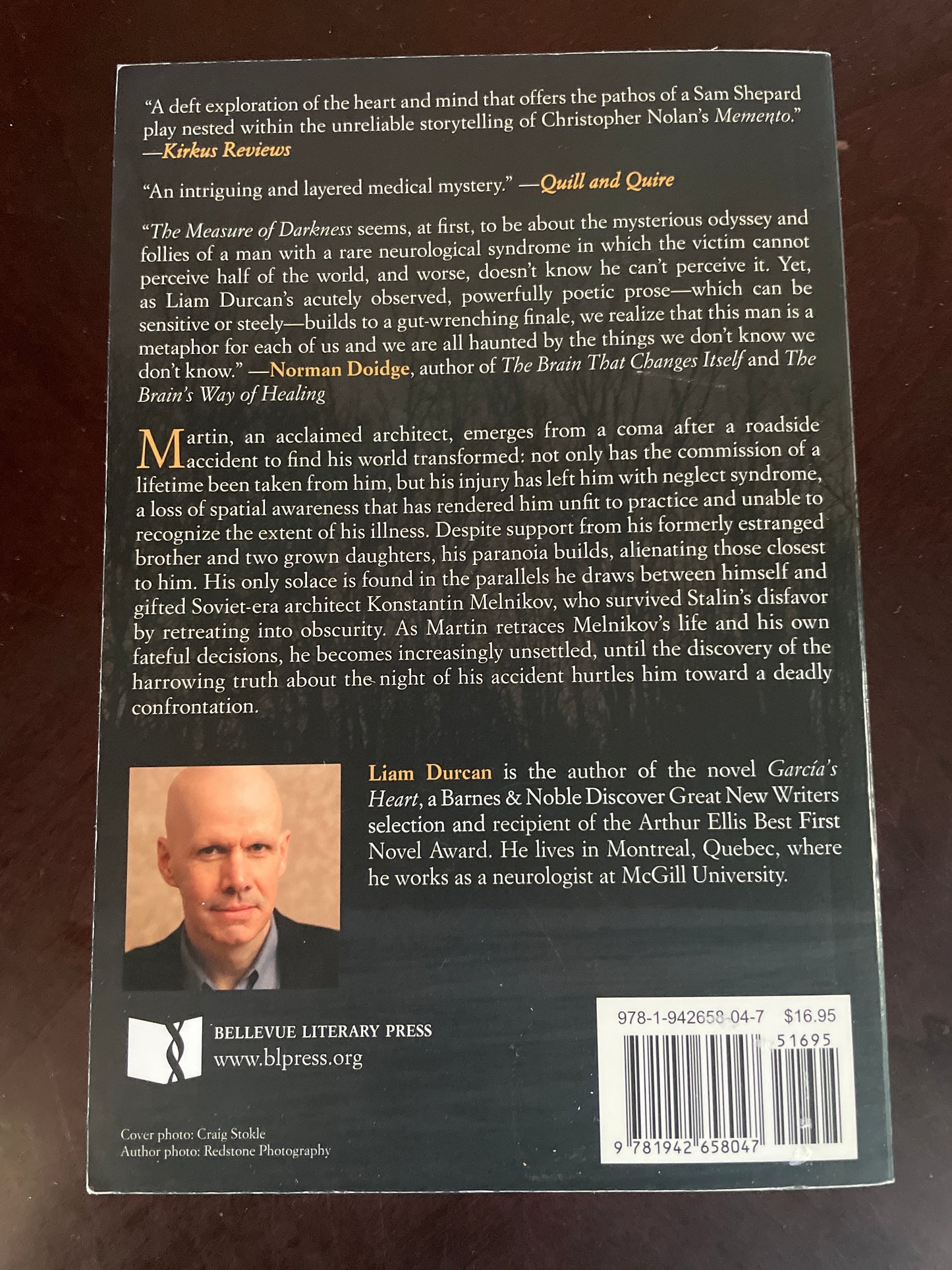 The Measure of Darkness (Inscribed) - Durcan, Liam