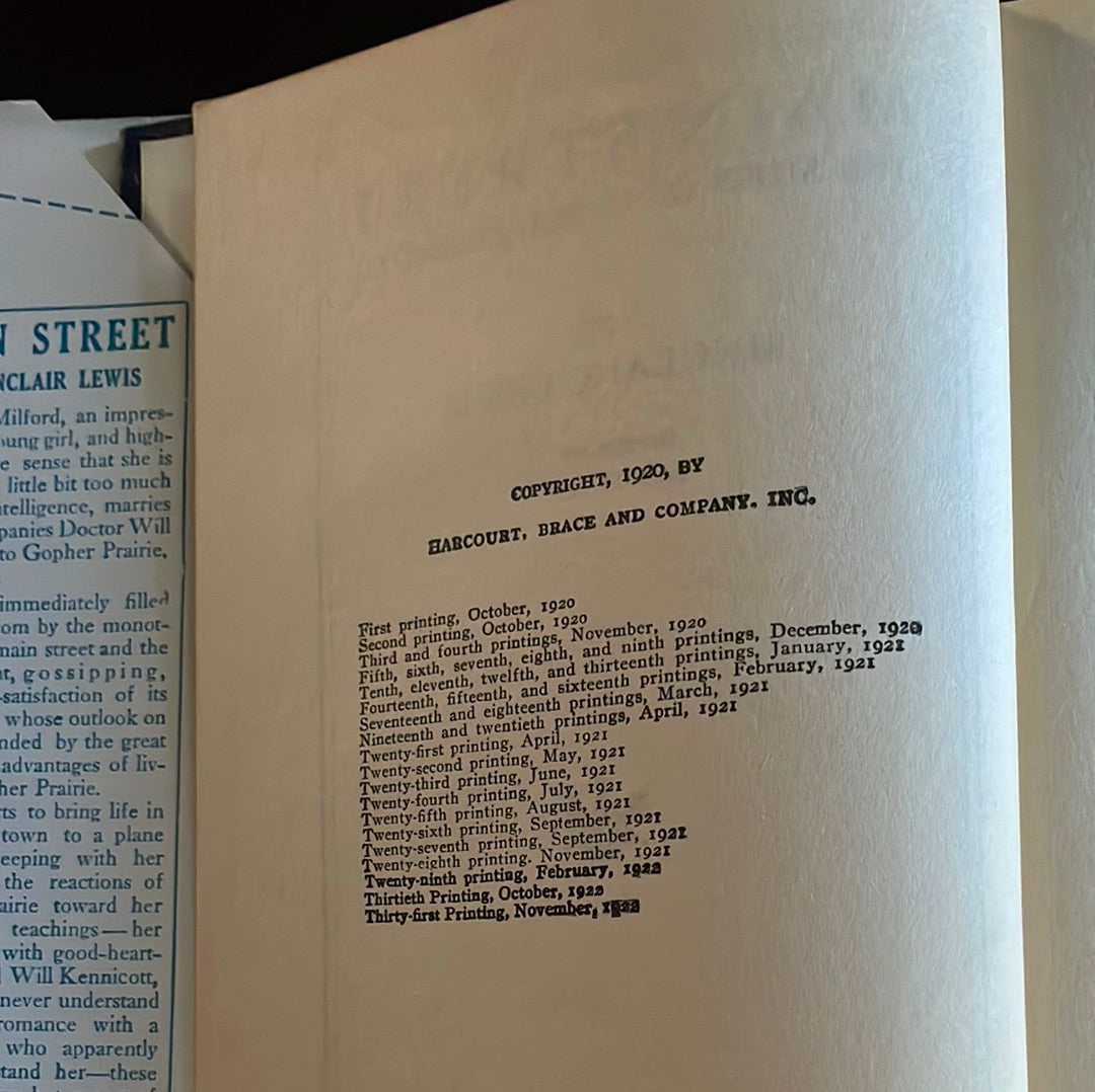 Main Street - Lewis, Sinclair