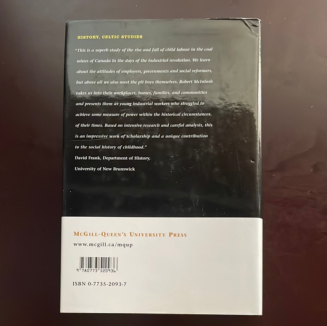 Boys in the Pits: Child Labour in Coal Mines - McIntosh, Robert